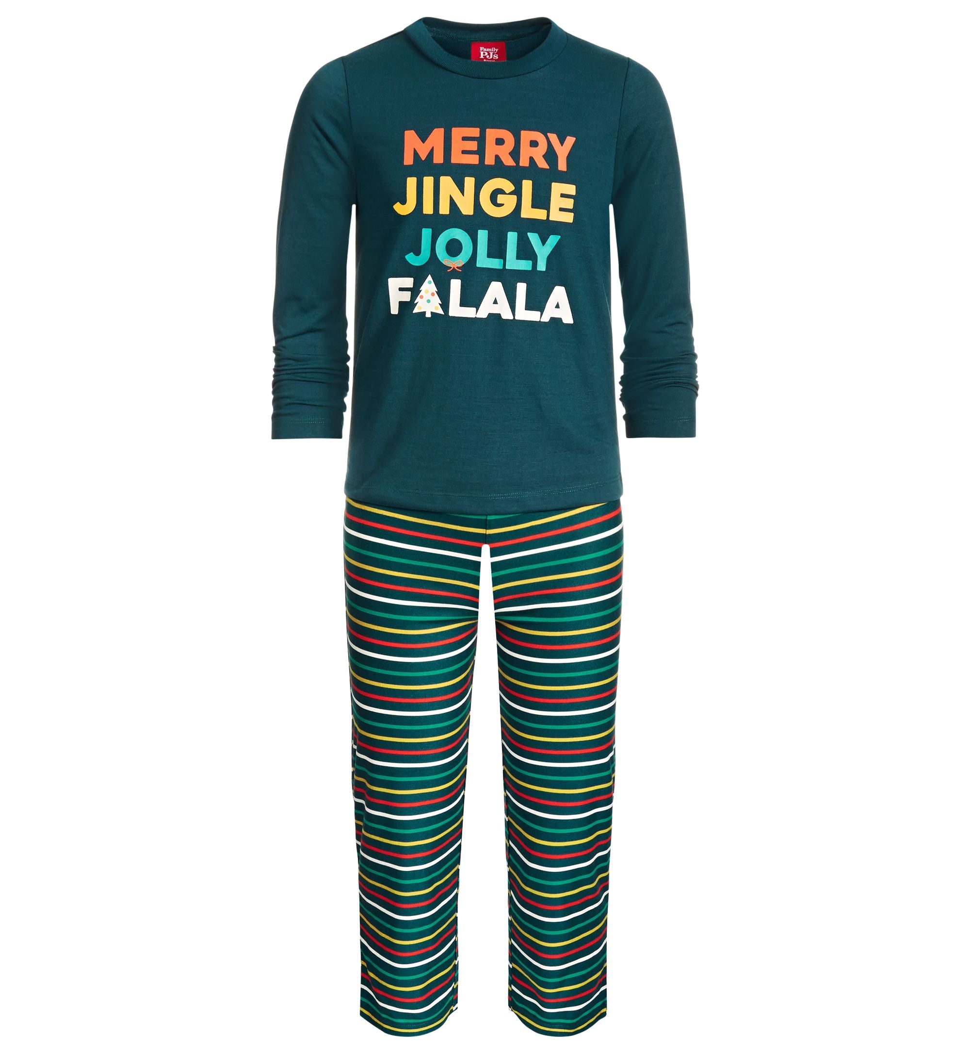 Matching Kids Merry Jingle Mix It Family Pajama Set