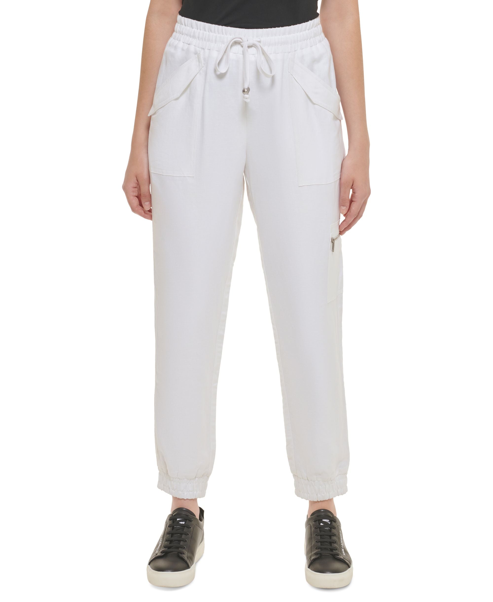 Karl Lagerfeld Paris Pull On Cargo Pants