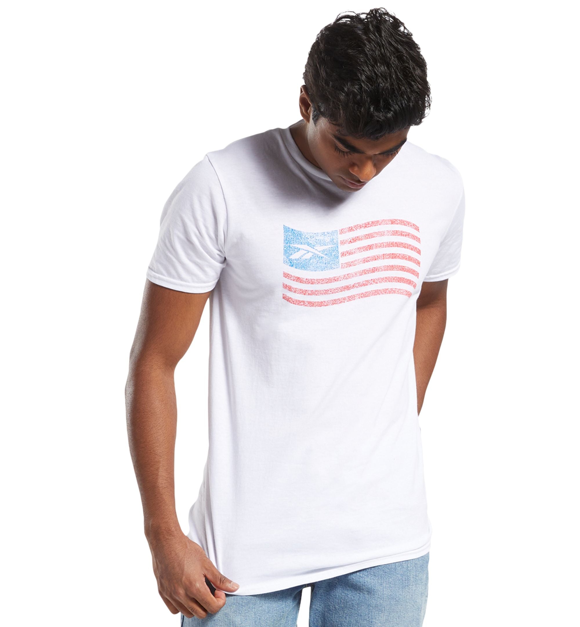 Rebook Mens Graphic T-Shirt
