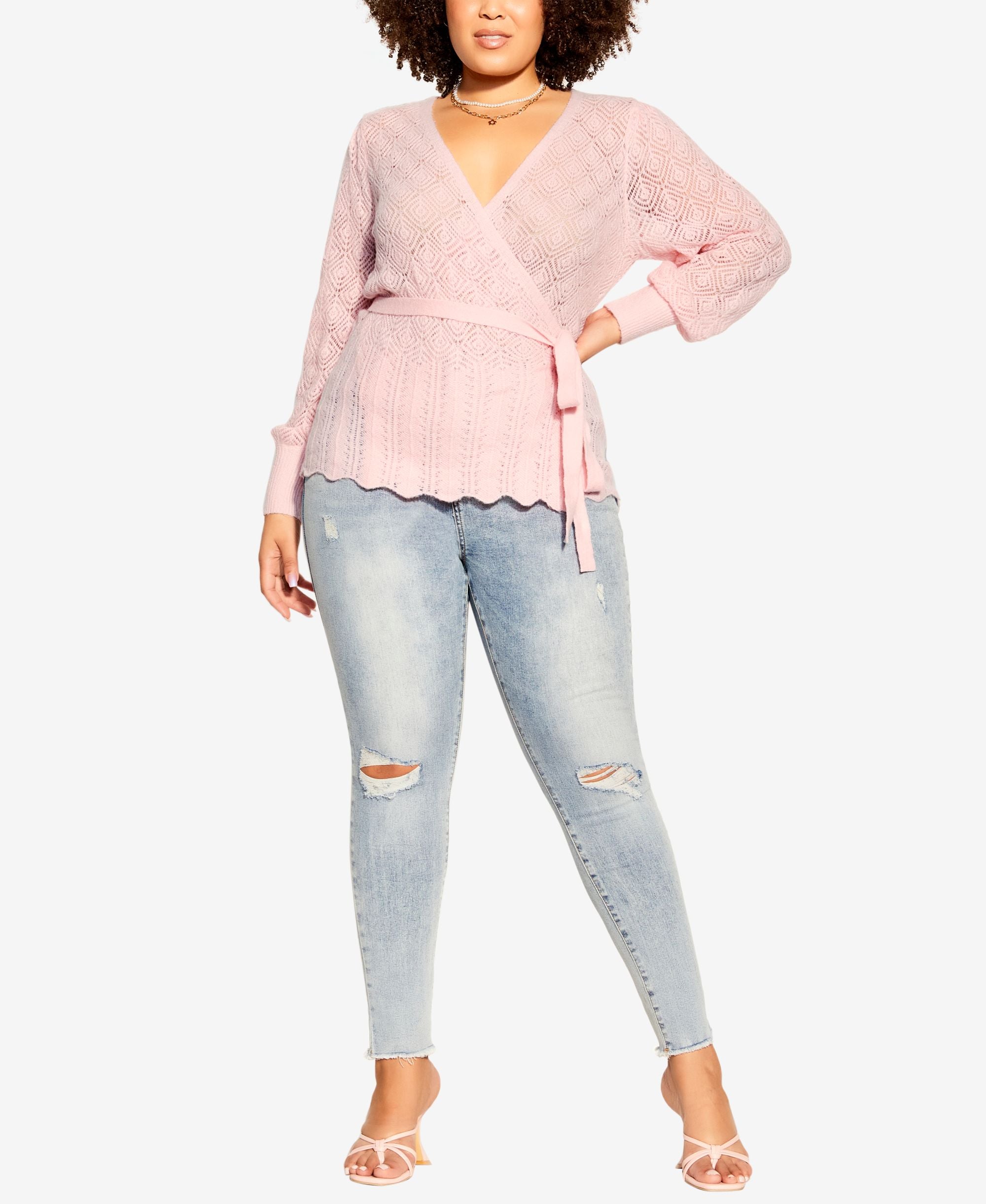 City Chic Trendy Plus Size Olivia Cardigan Sweater