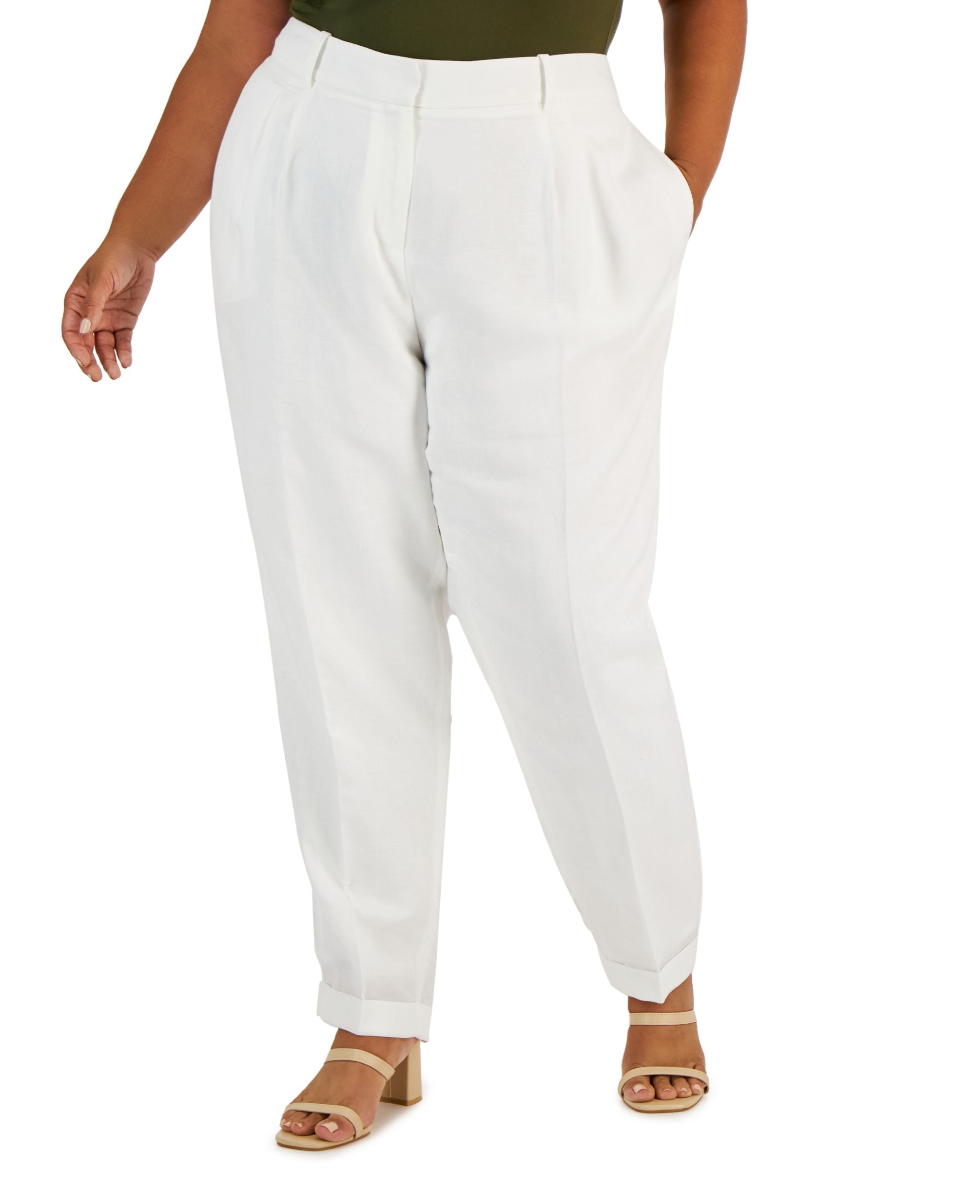 Calvin Klein Plus Size Ankle Pants