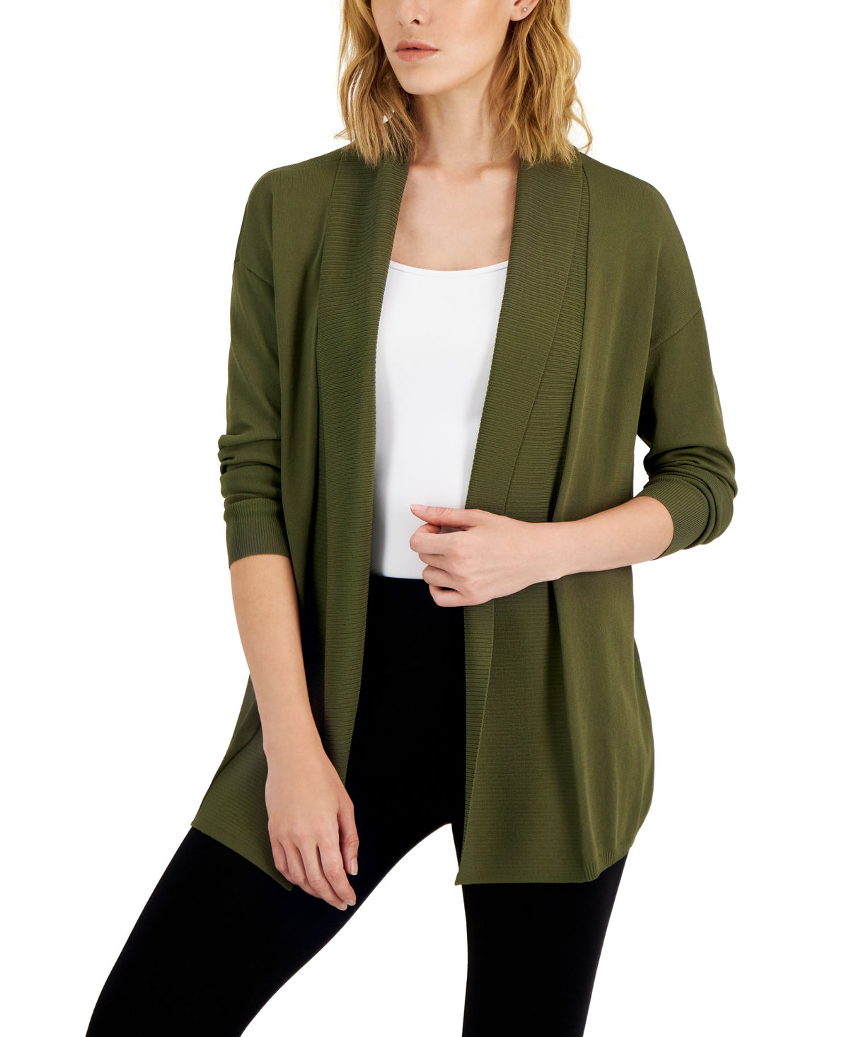 Women's Open-Front Cardigan