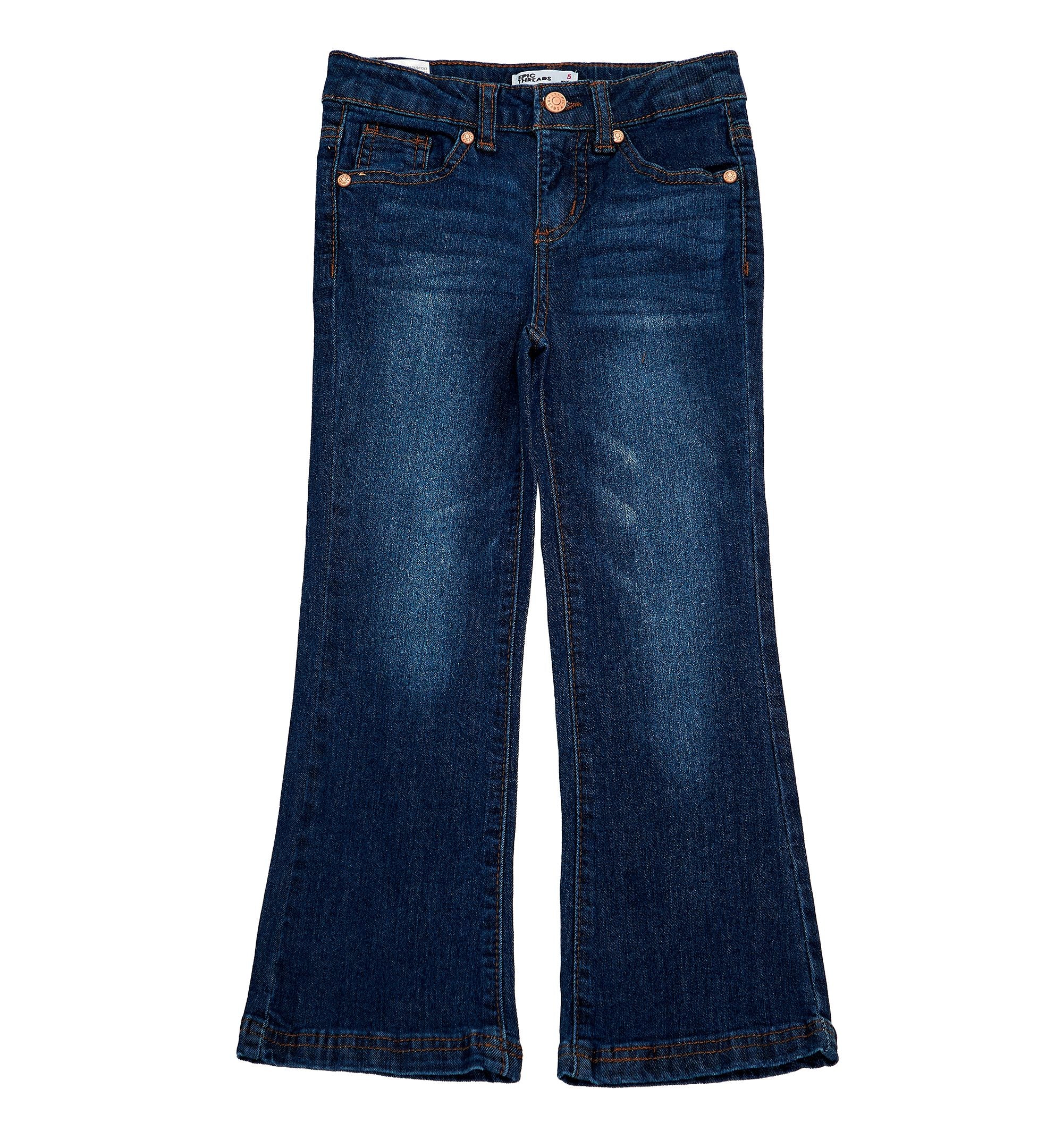 Epic Threads Little Girls Flared Boot Cut Denim Jeans