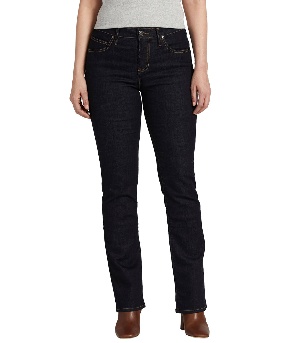 JAG Women's Petite Eloise Mid Rise Bootcut Jeans - Smoothing & Shaping Fit, 24" Inseam (Multiple Colors) - View #4