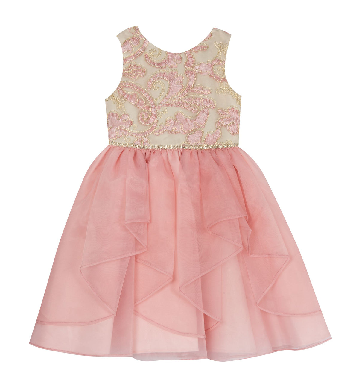 Big Girls Blush Social Dress