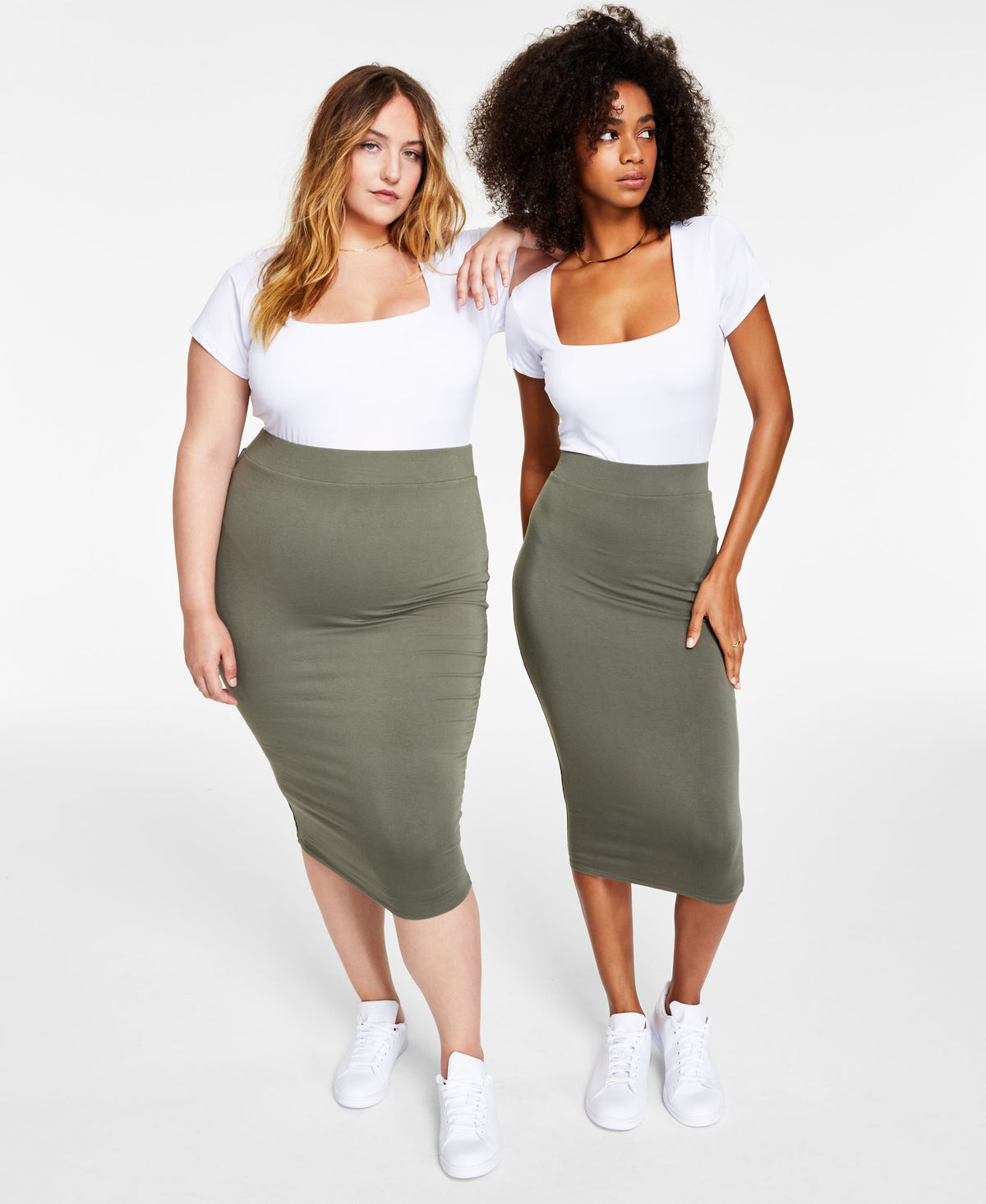 Bar III Bodycon Midi Skirt