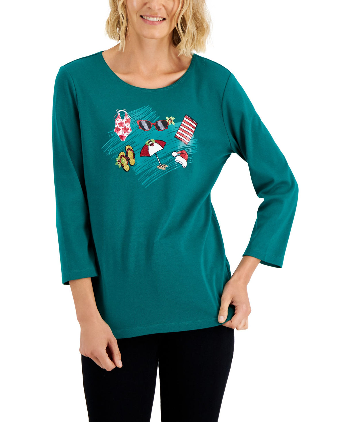 Women's Holiday Beach Top