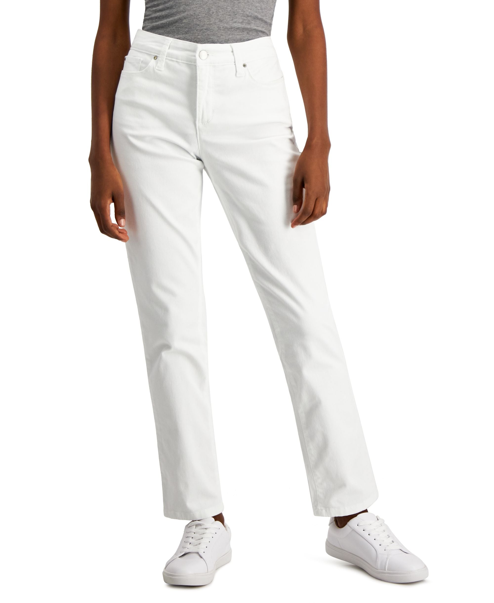 Petite Lexington Straight-Leg Jeans