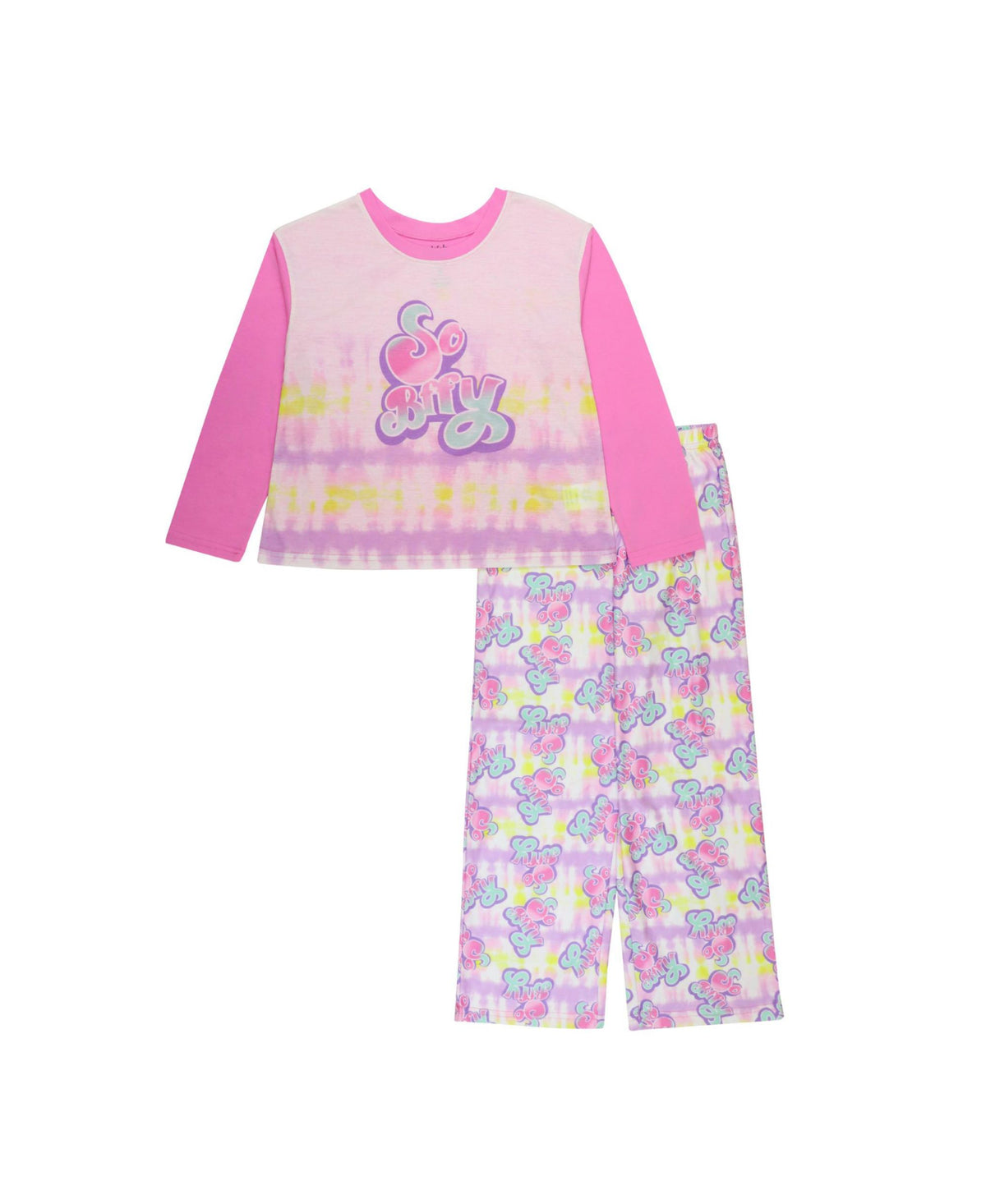 Big Girls Wewearcute T-Shirt Pajama 2 Piece Set