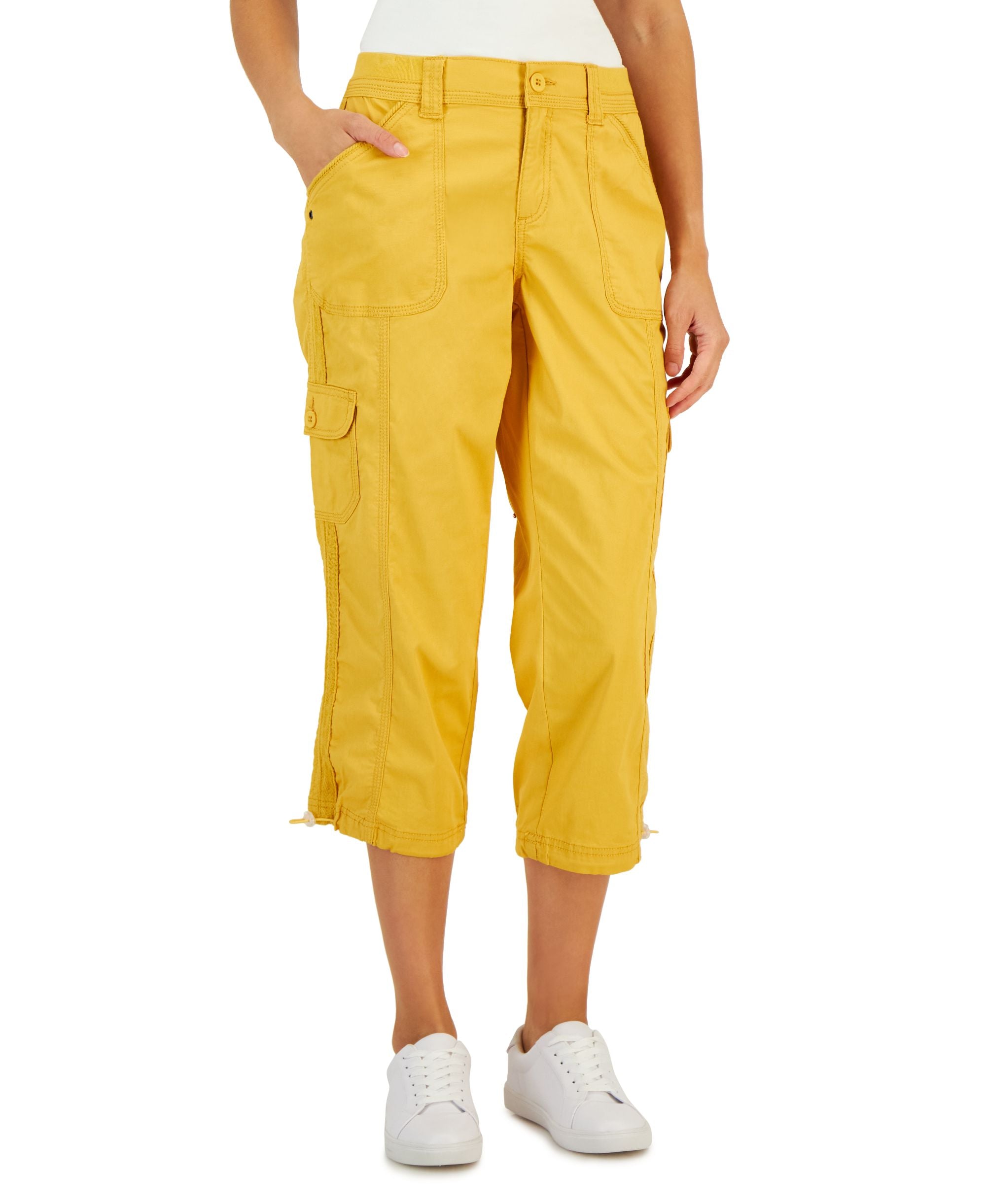 Women's Cargo Capri Pants