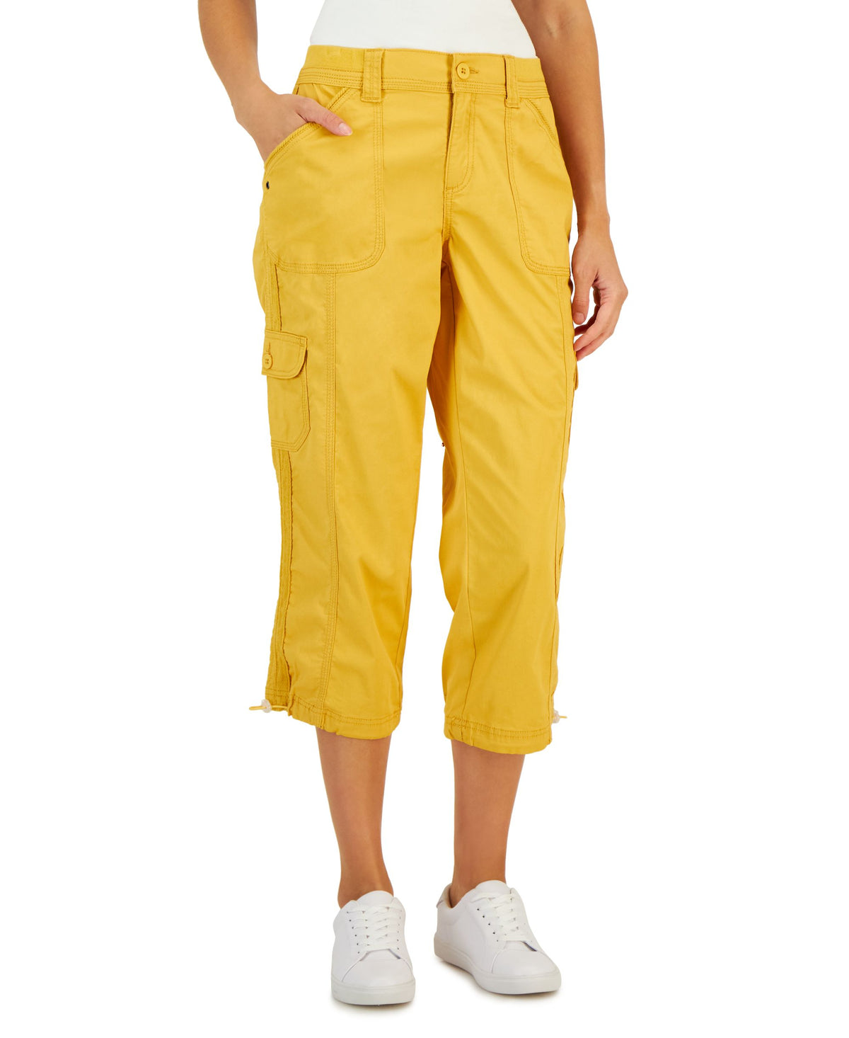 Women's Cargo Capri Pants