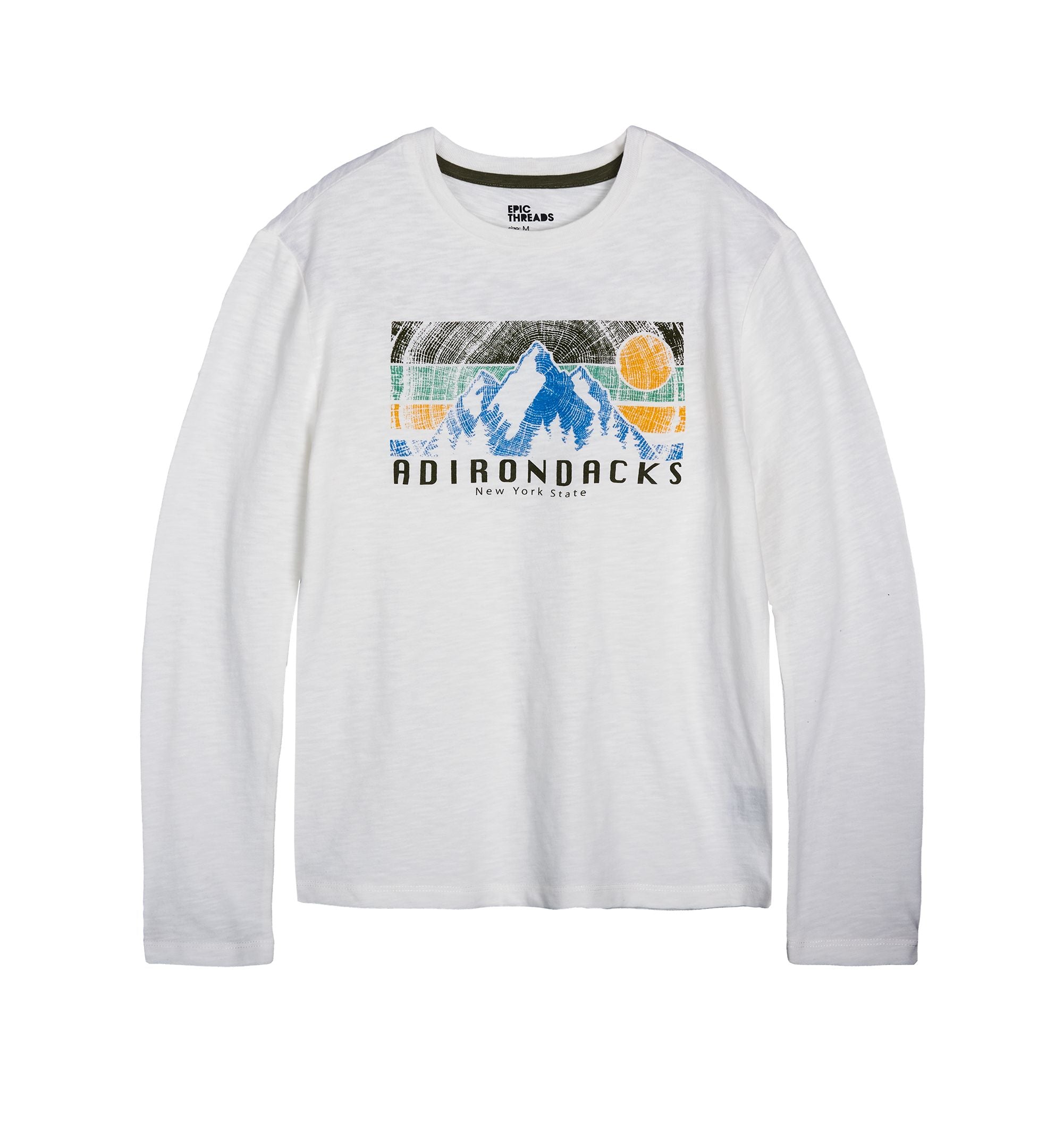 Big Boys Long Sleeves Graphic T-Shirt