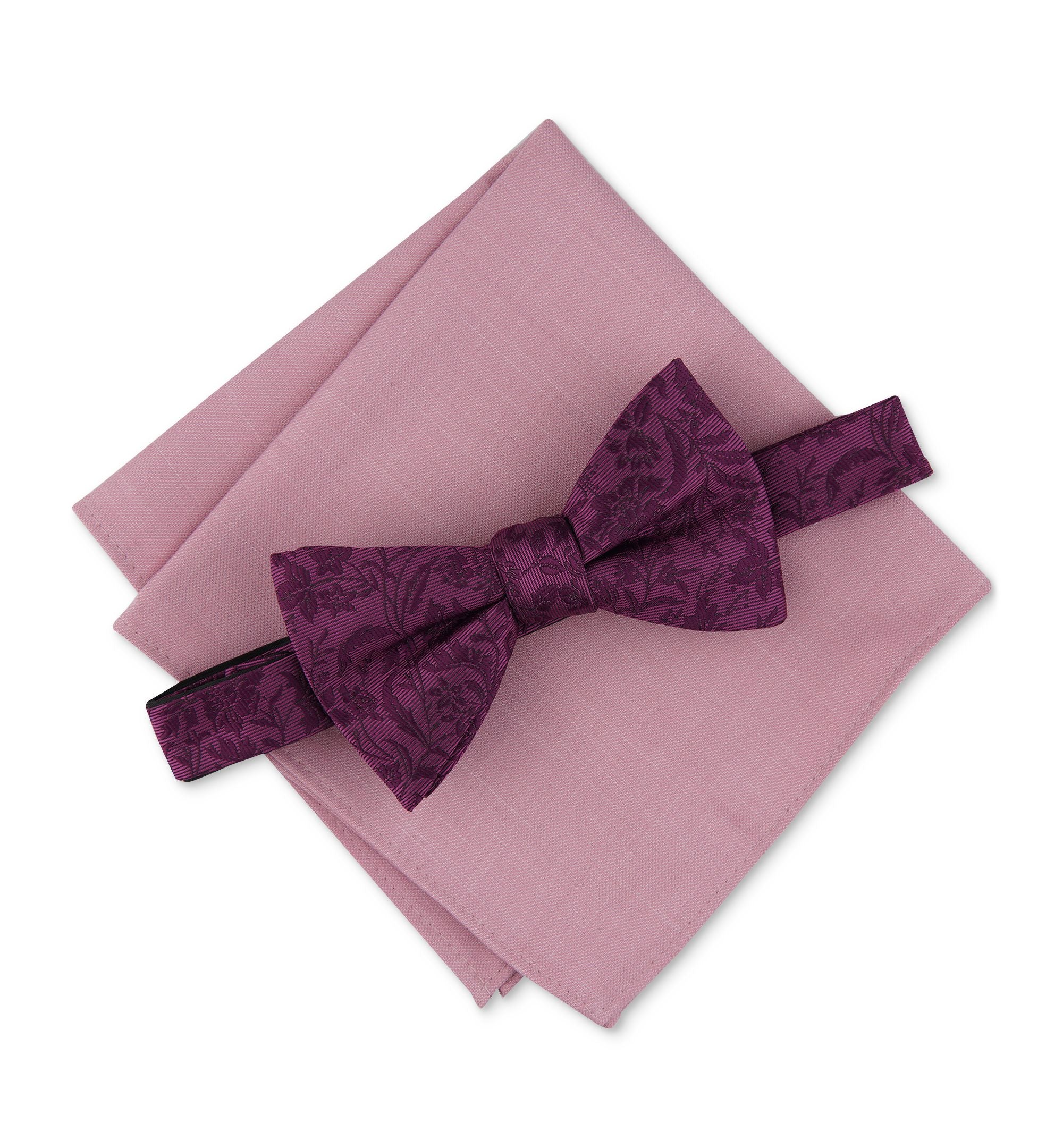 Men's 2-Pc. Edken Bow Tie & Pocket Square Set