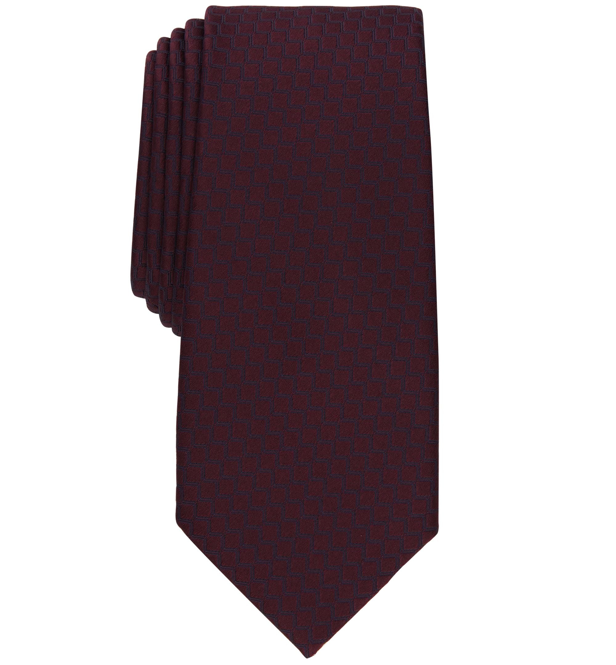 Men's Rolling Neat Slim Tie