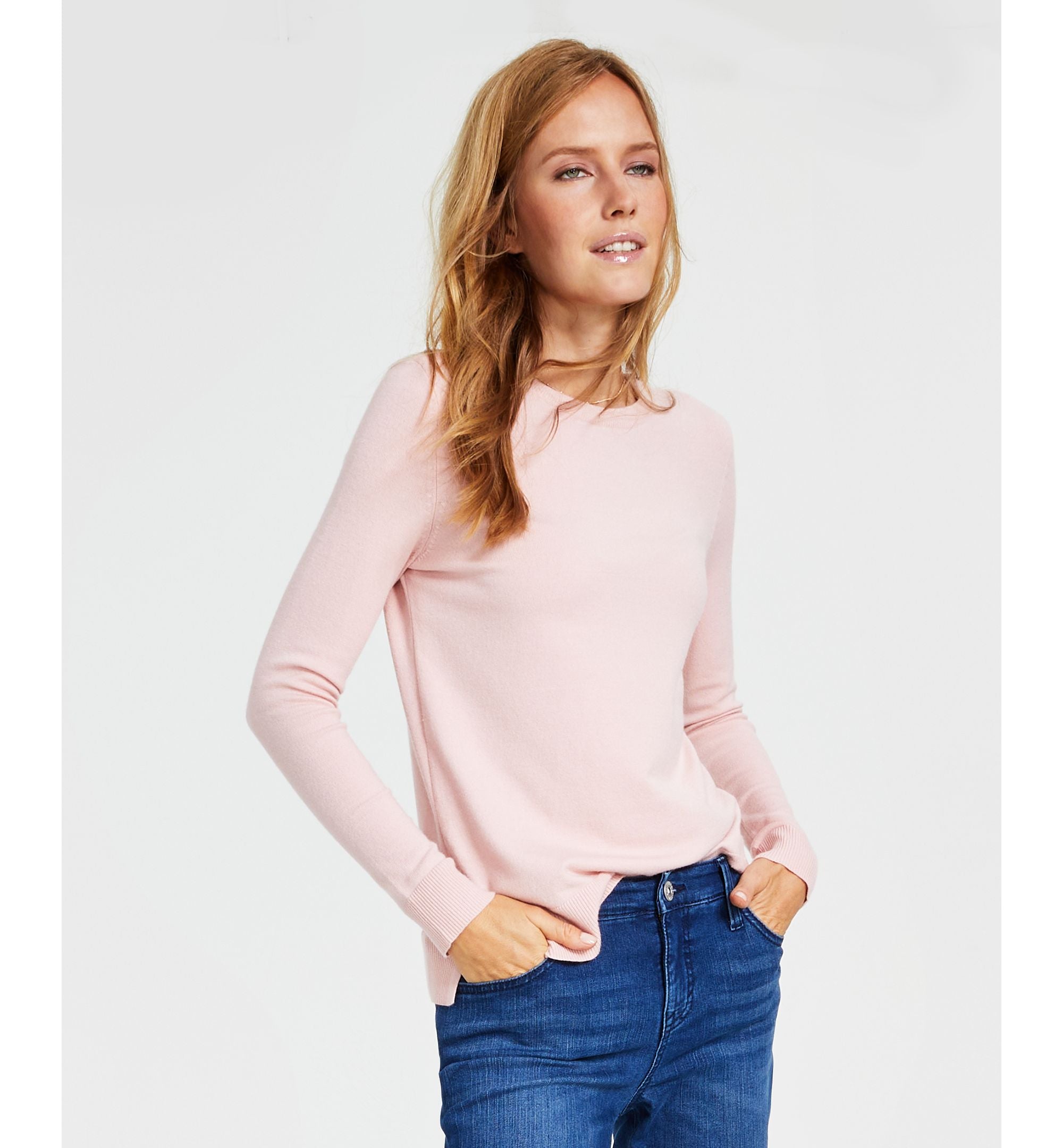 Style & Co Womens Long Sleeve Crewneck Sweater