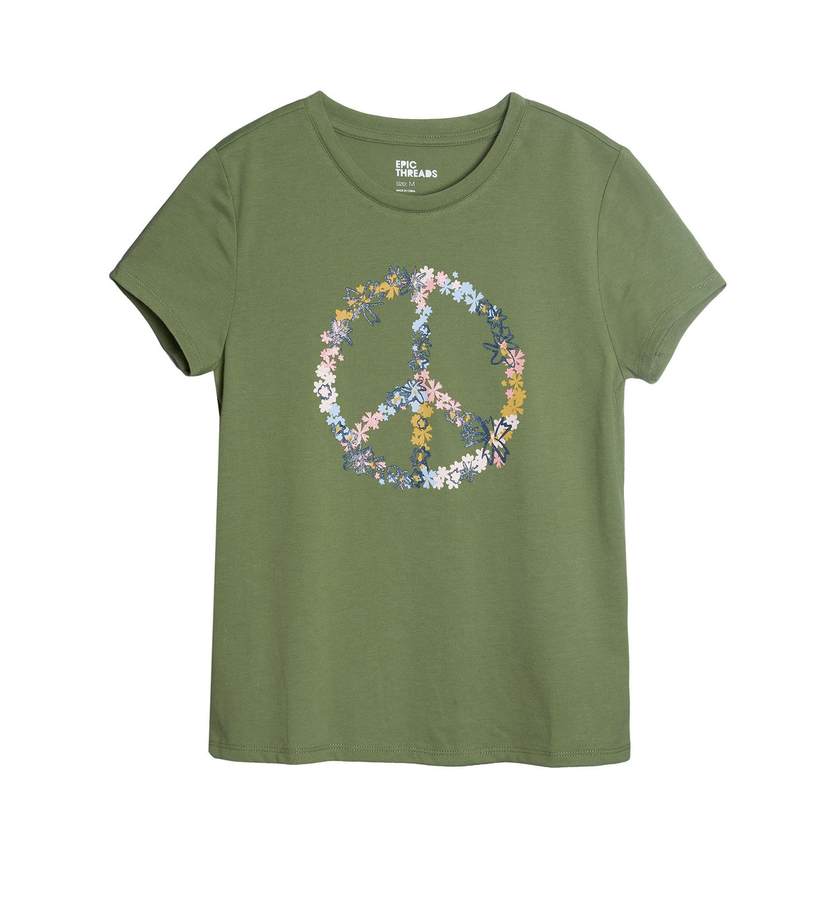Big Girls Short Sleeve Graphic T-Shirt