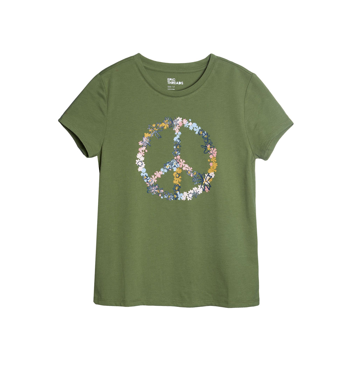 Big Girls Short Sleeve Graphic T-Shirt