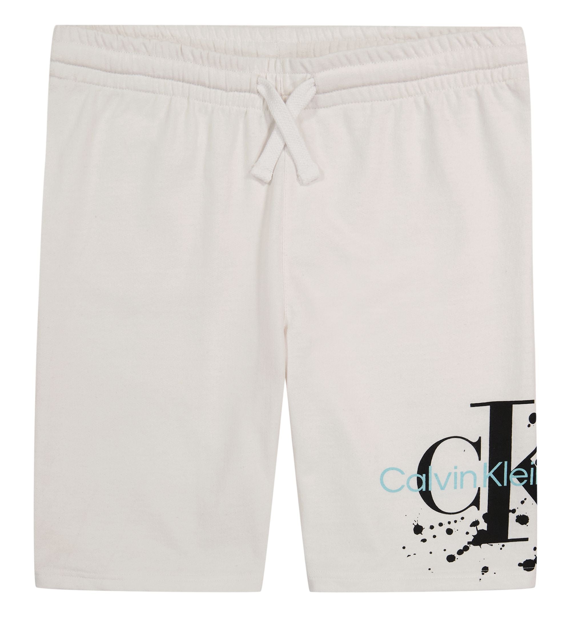 Big Boys Splatter Logo Knit Shorts