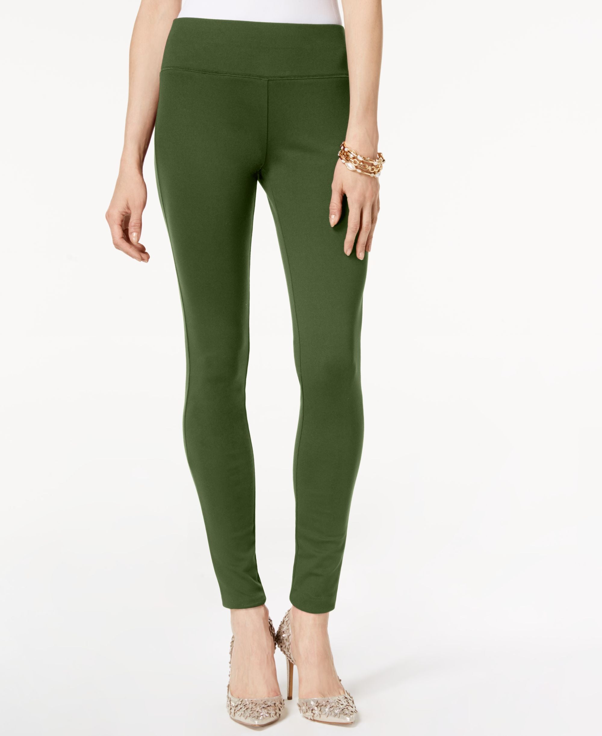 INC International Concepts Pull On Ponte Skinny Pants