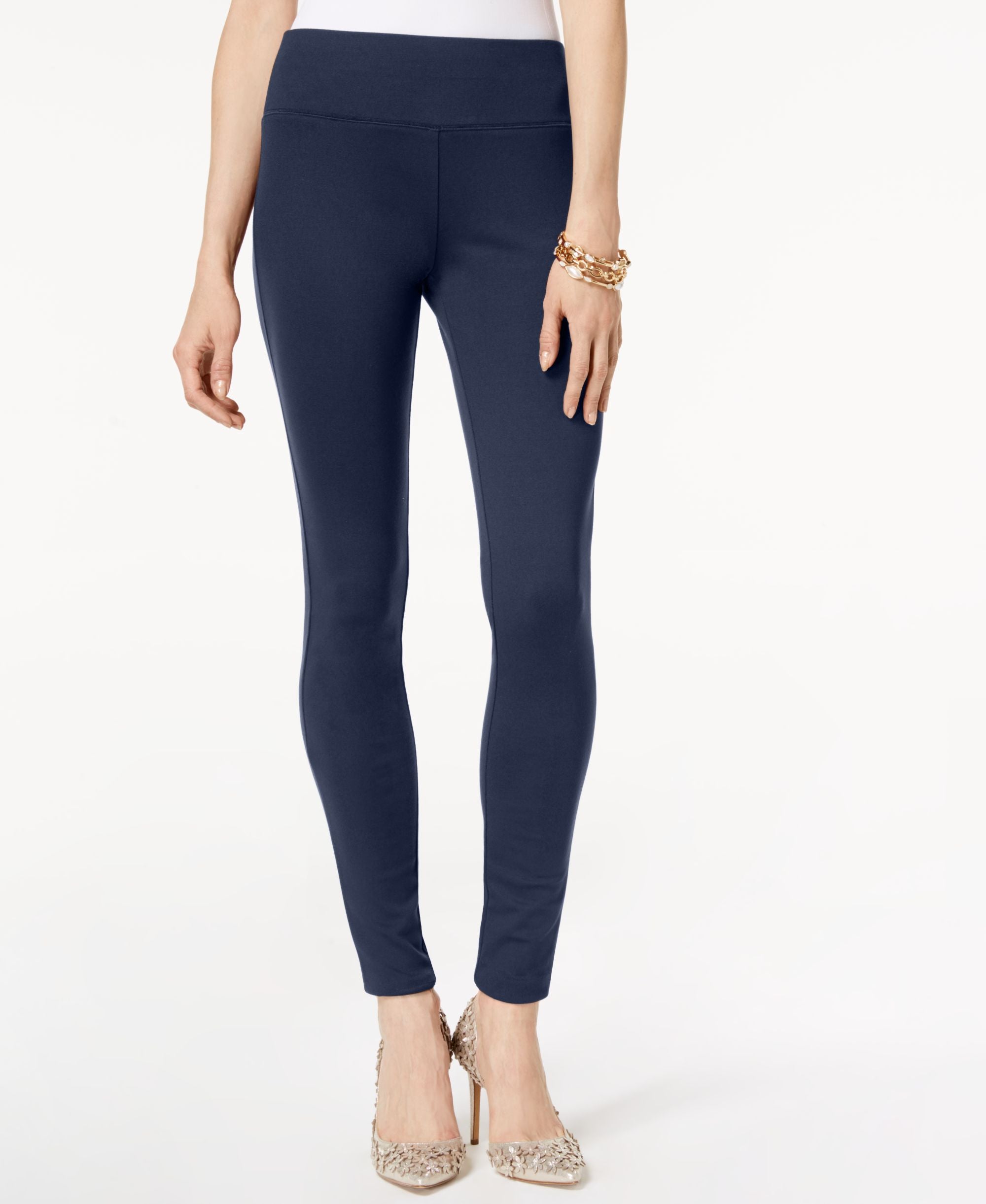 INC International Concepts Pull On Ponte Skinny Pants