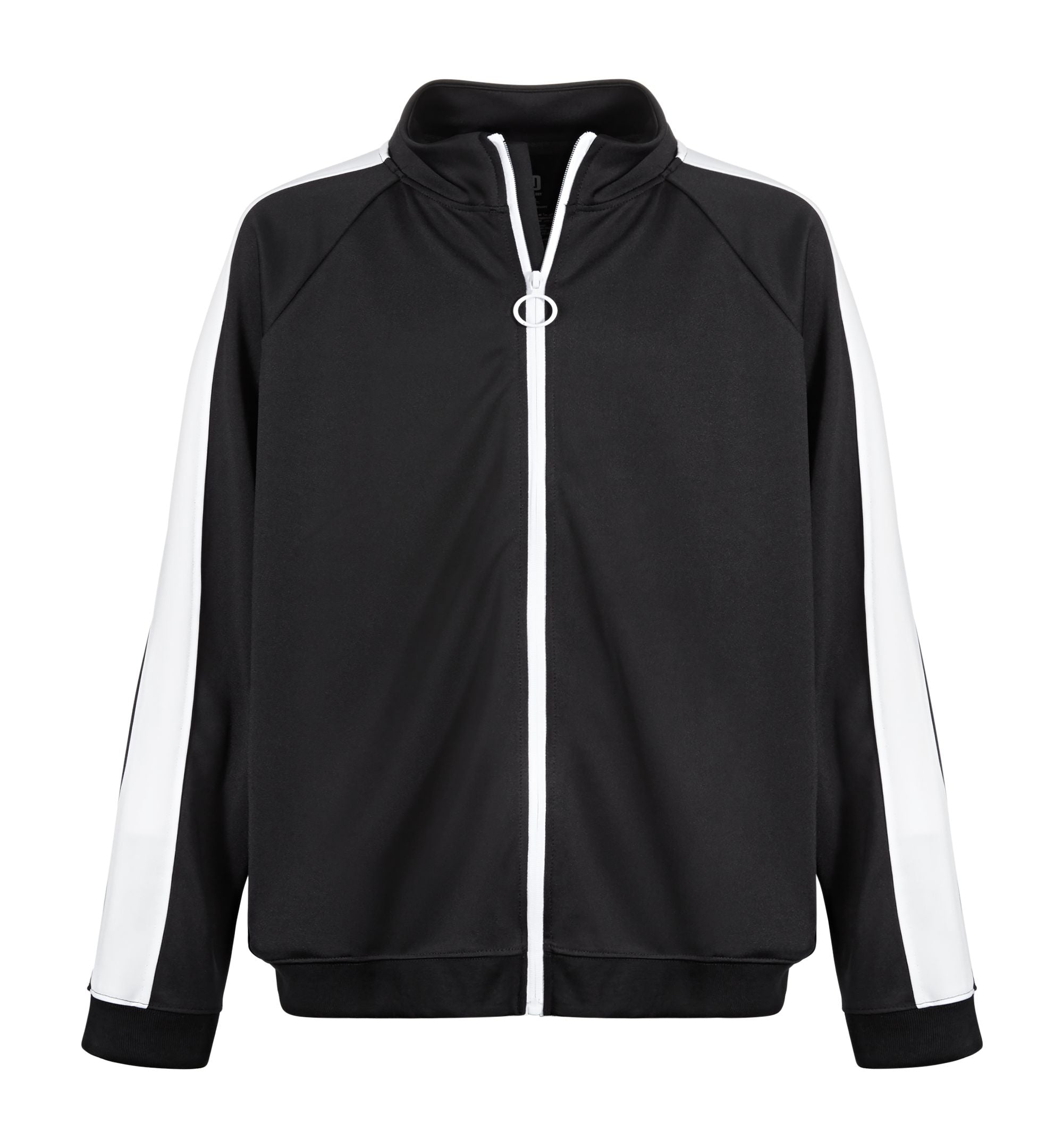 ID Ideology Toddler Little Boys Track Jacket Long Sleeve With Full Zip At Center Frontside