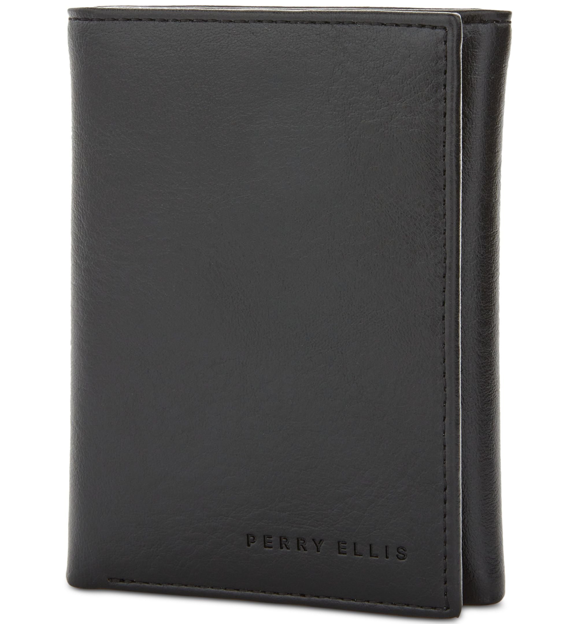 Men's Leather Trifold Wallet