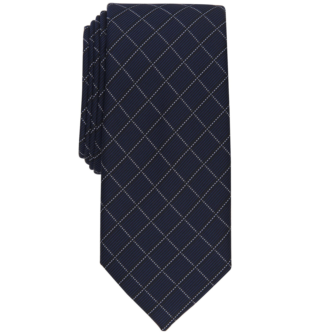 Men's Slim Grid Tie