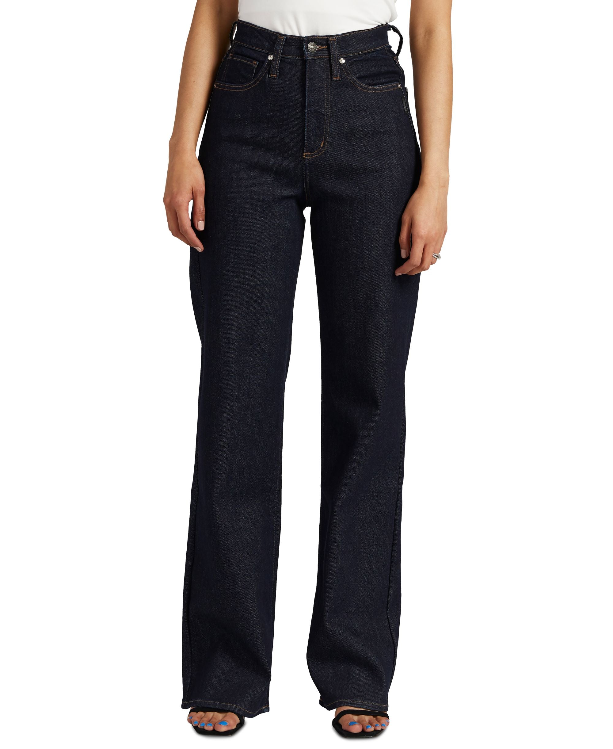 Plus Size Highly Desirable Denim Trousers