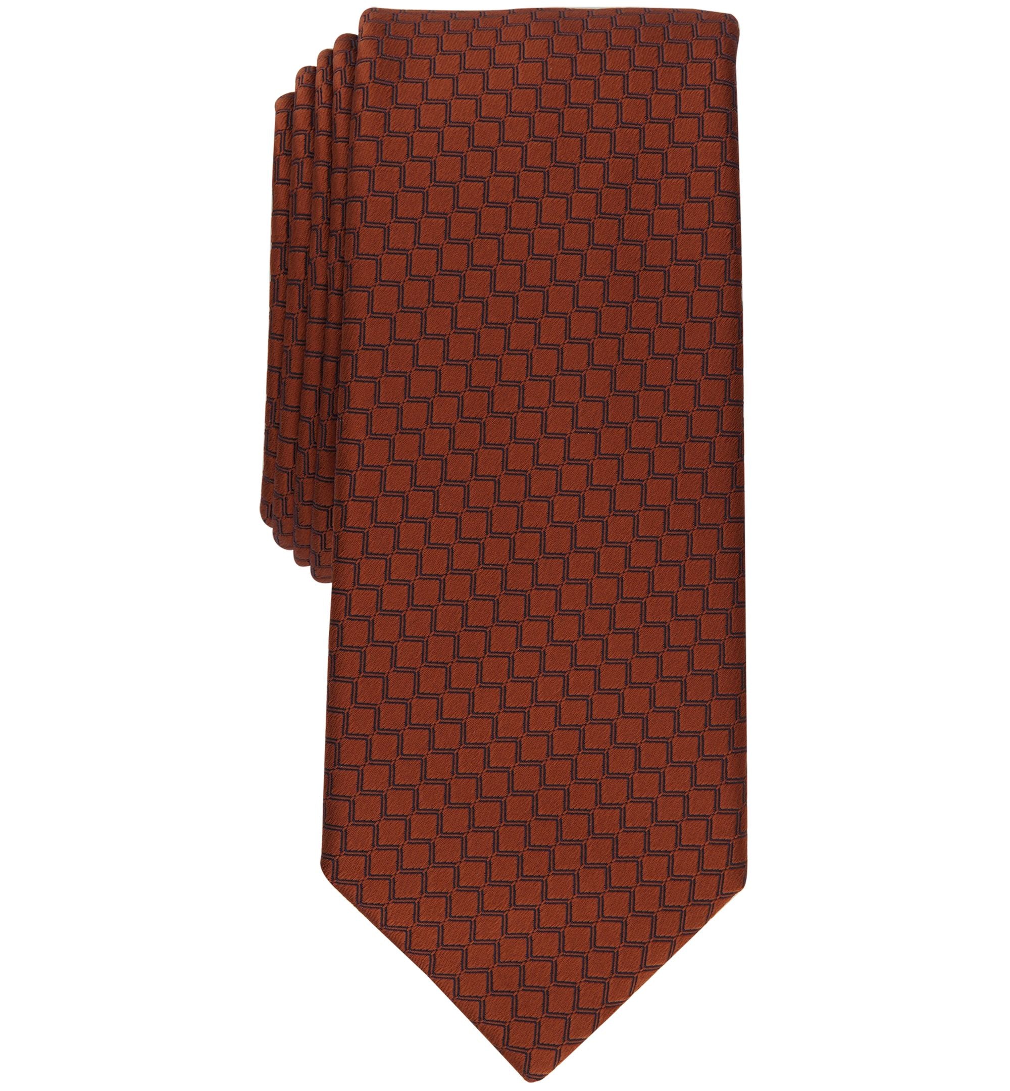 Men's Rolling Neat Slim Tie