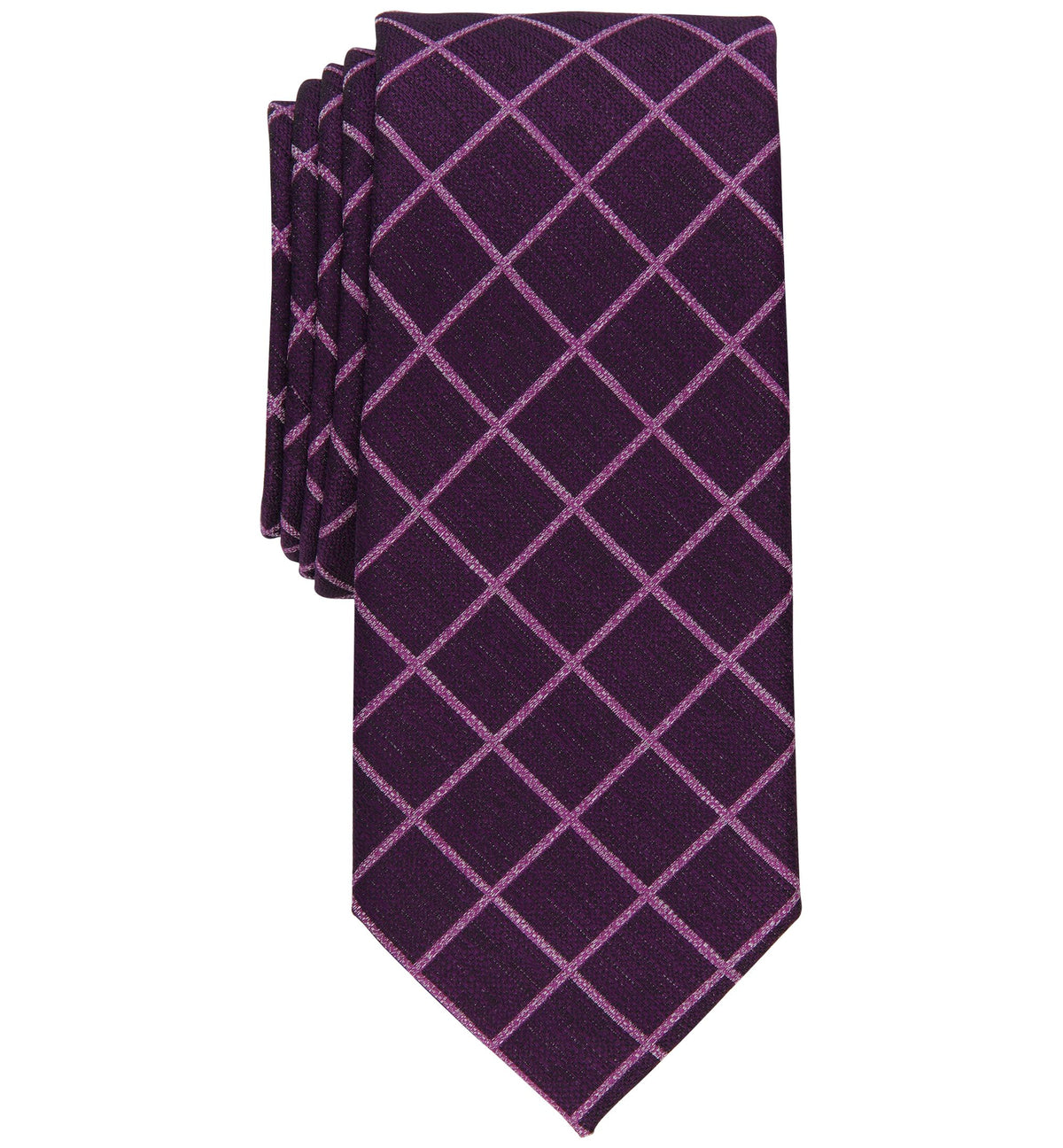 Men's Blossom Grid Slim Tie