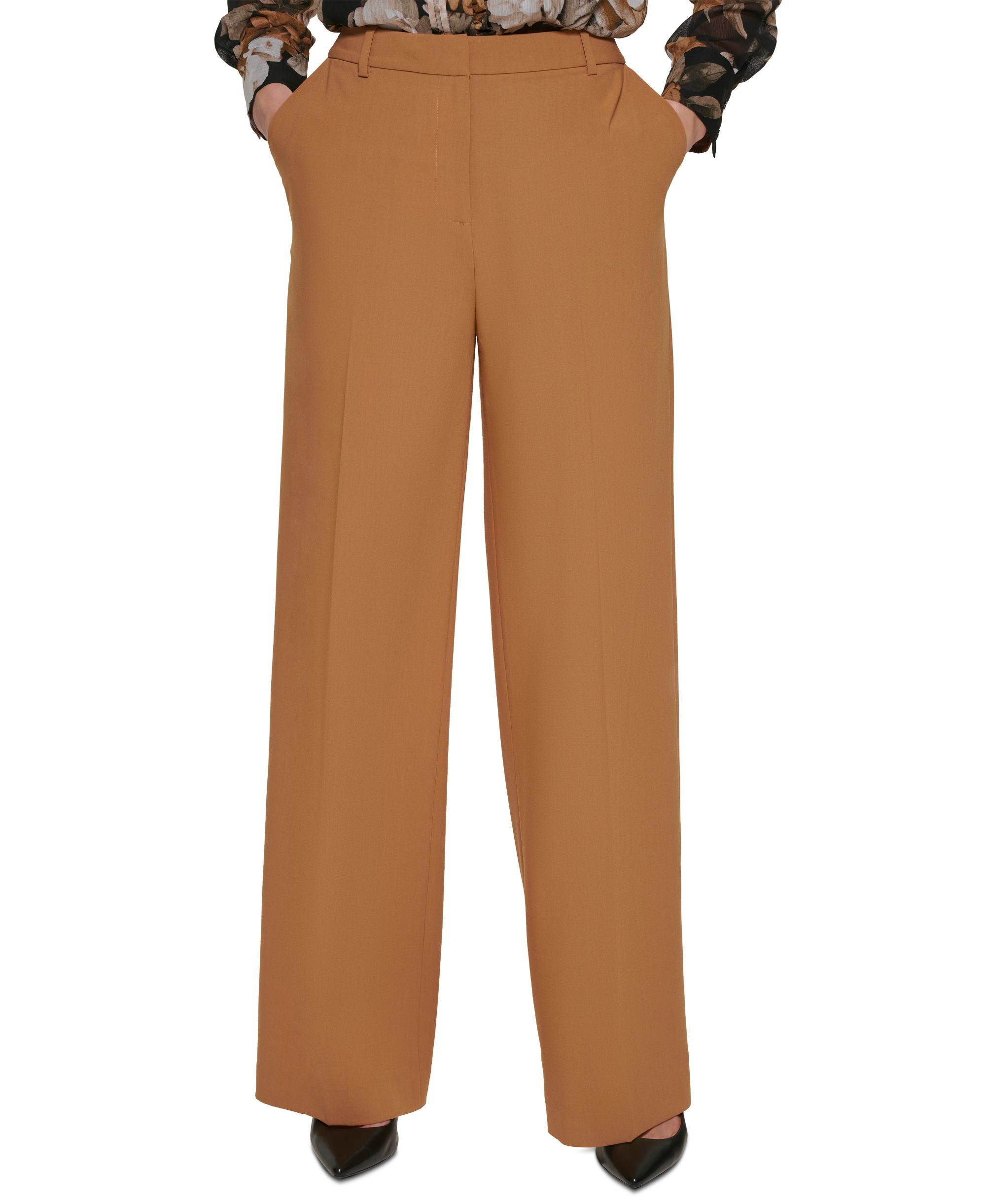 Calvin Klein Womens High Waist Pants