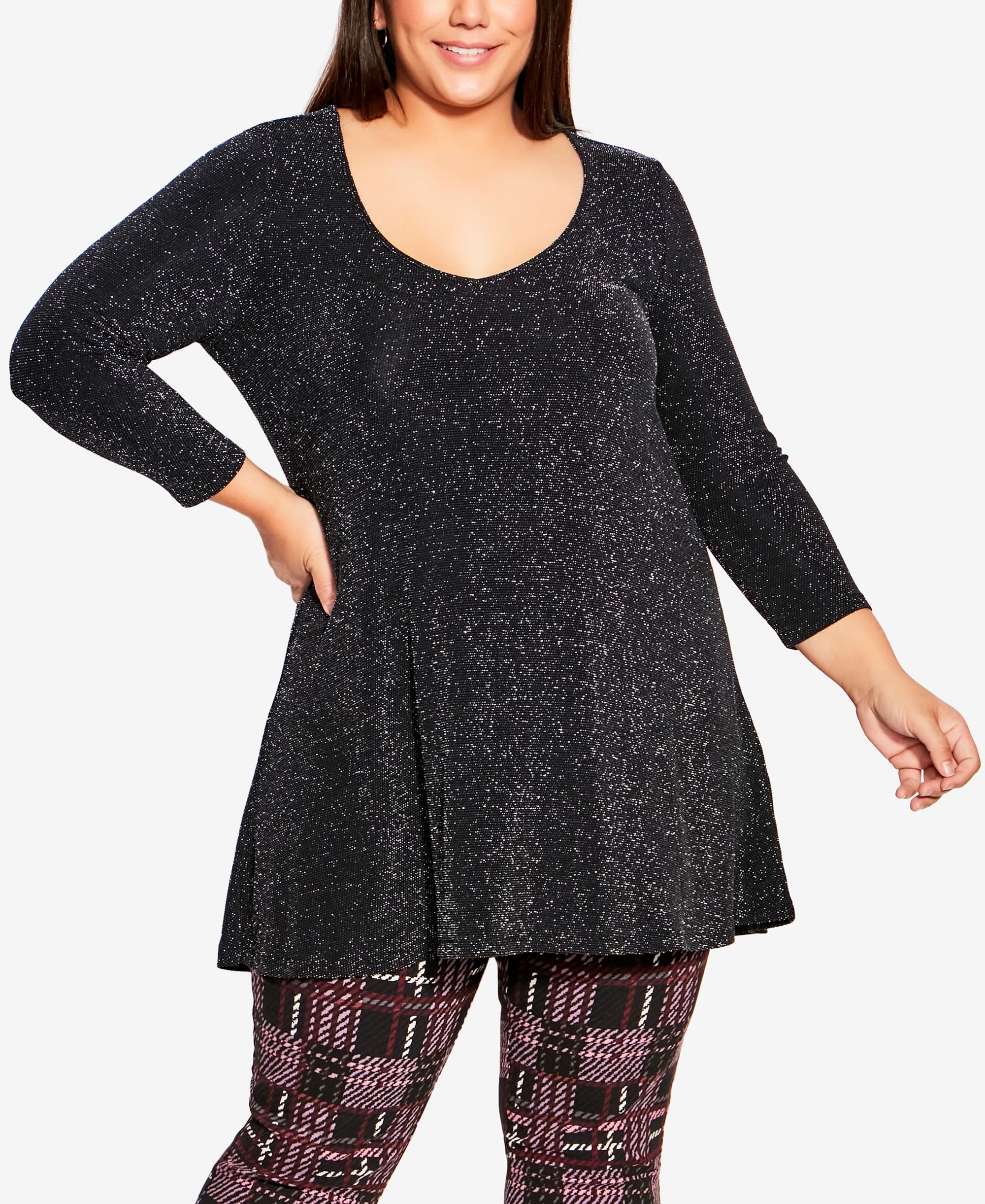 Plus Size Gracie Tunic Top