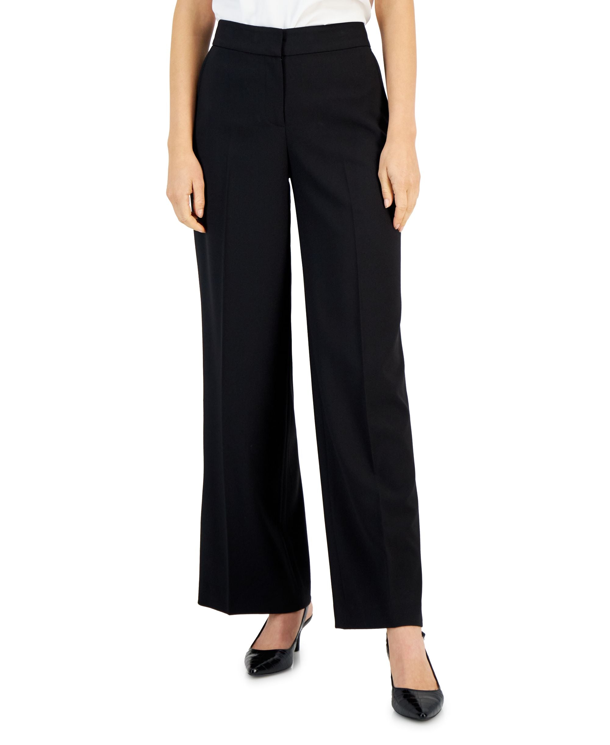 Tahari Asl Wide Leg Pants