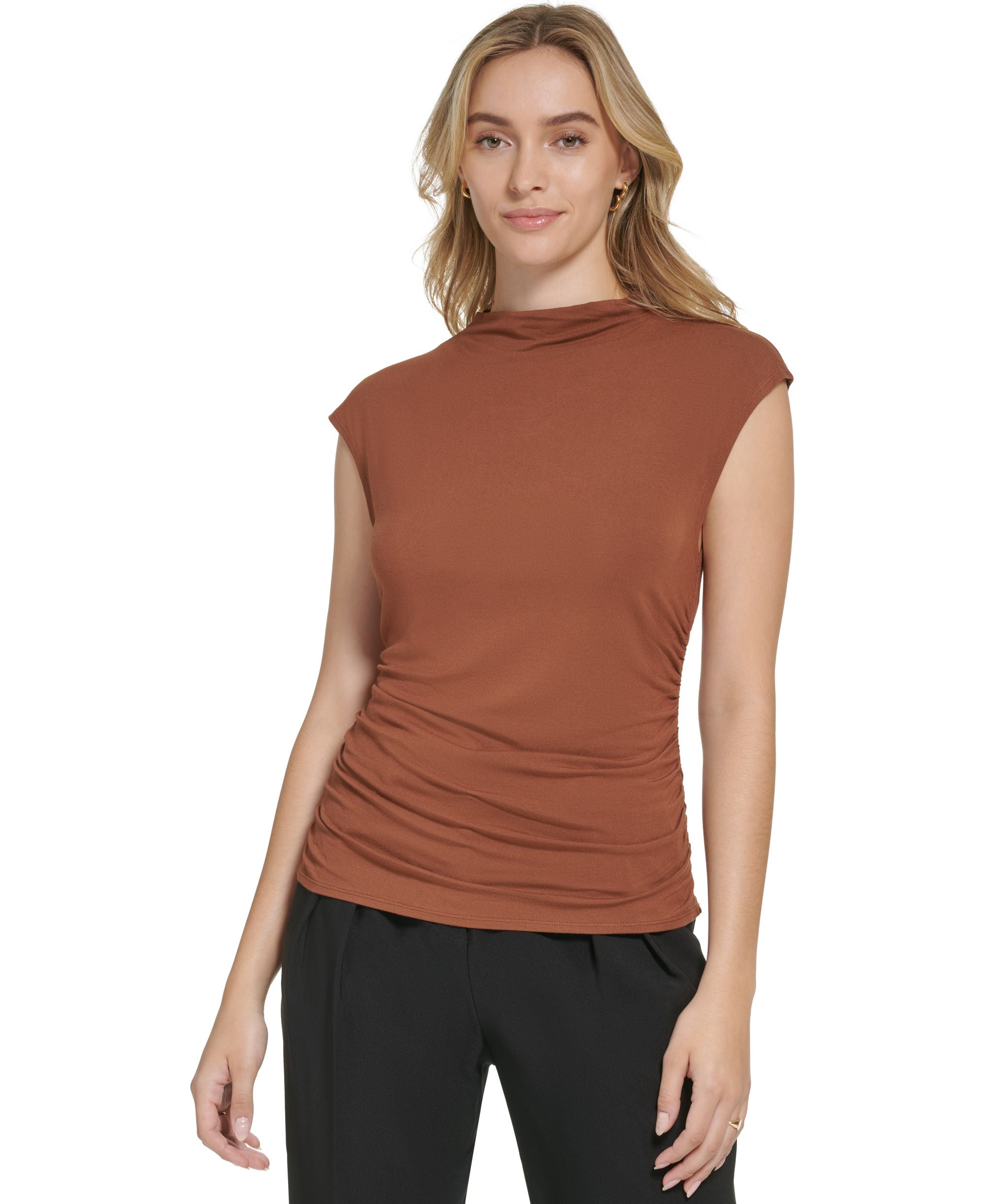 Women's X-Fit Sleeveless Mock Neck Top