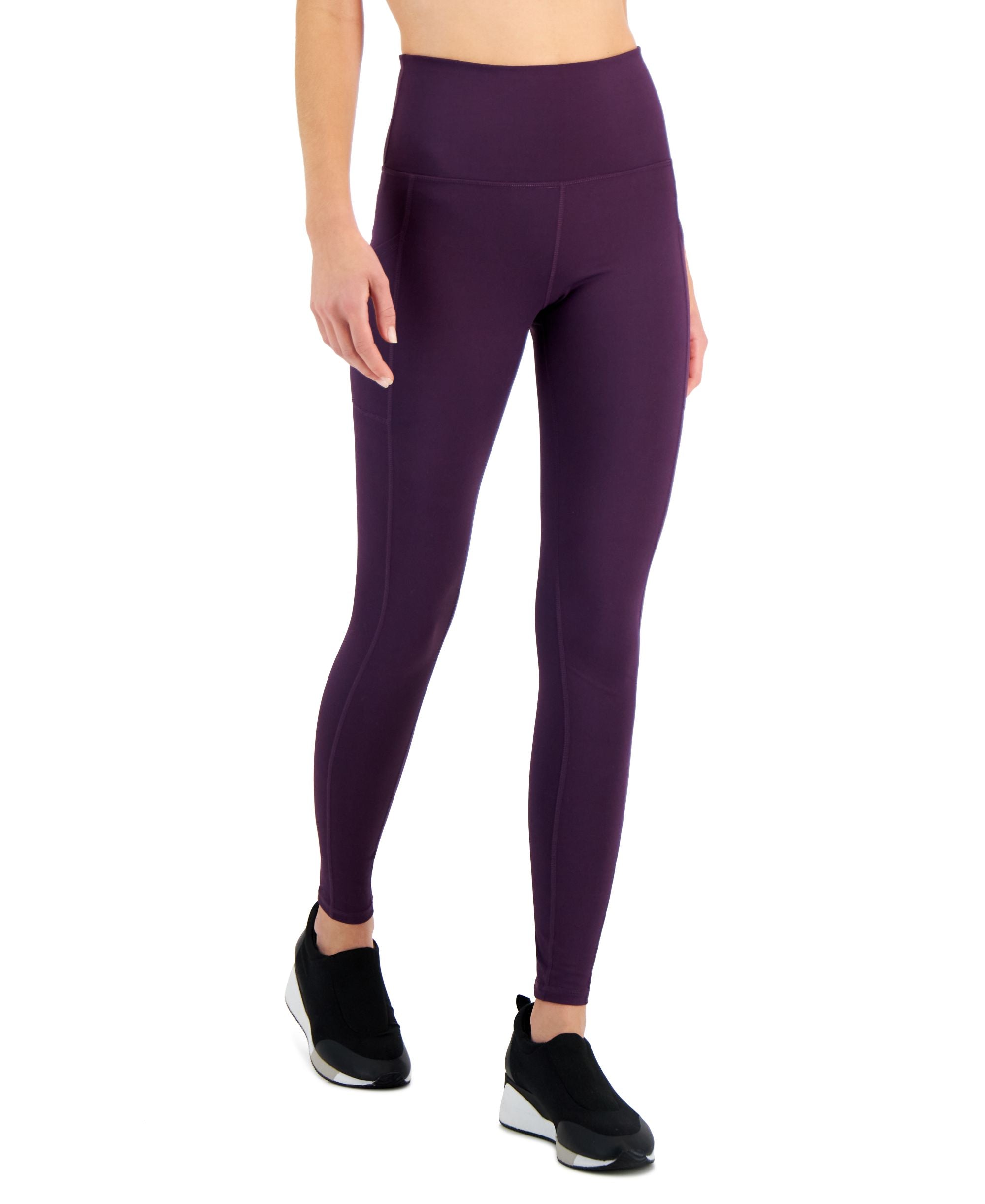ID Ideology Womens Compression Pocket Full Length Leggings