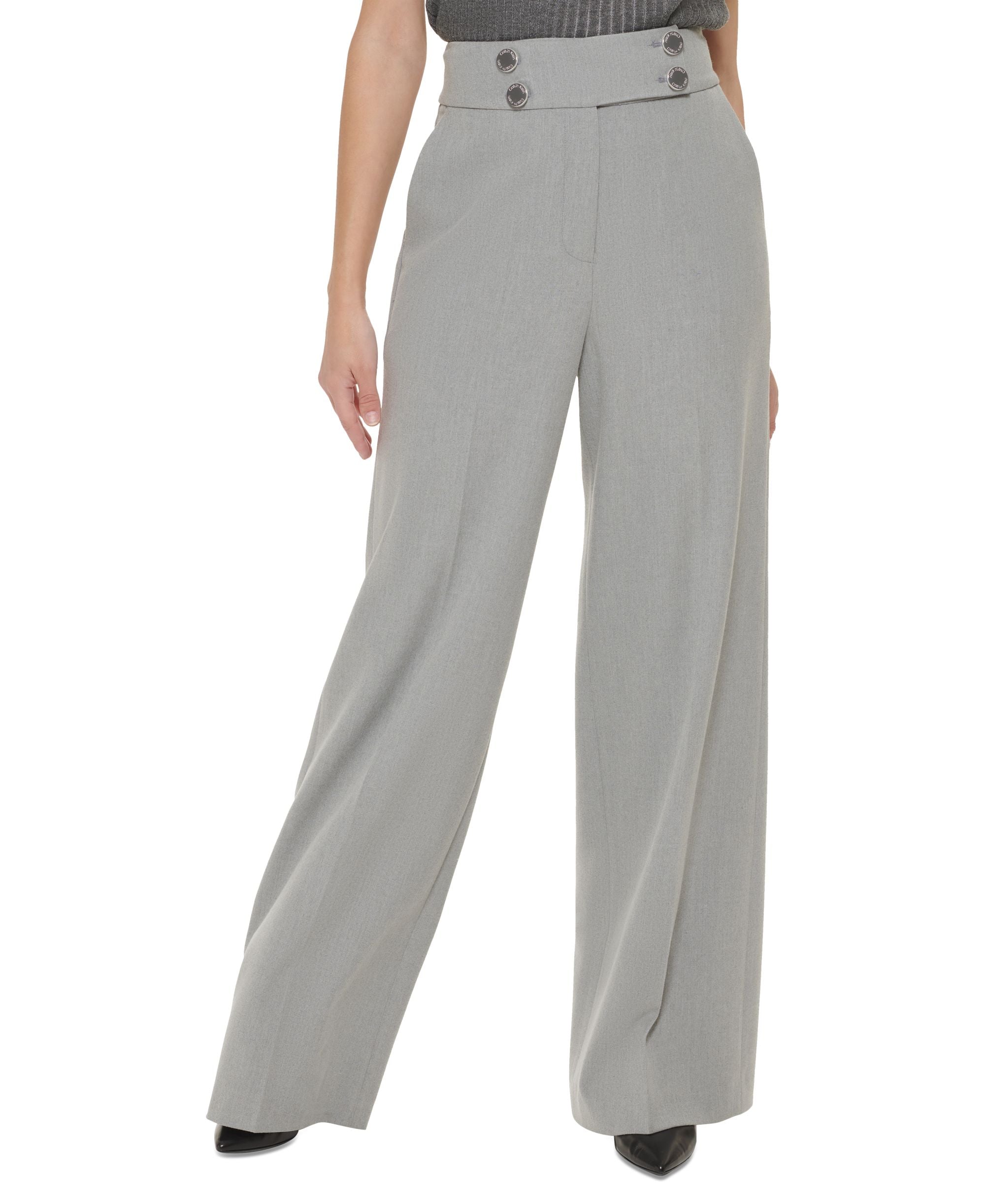 Women's High Waist Wide Leg Pants
