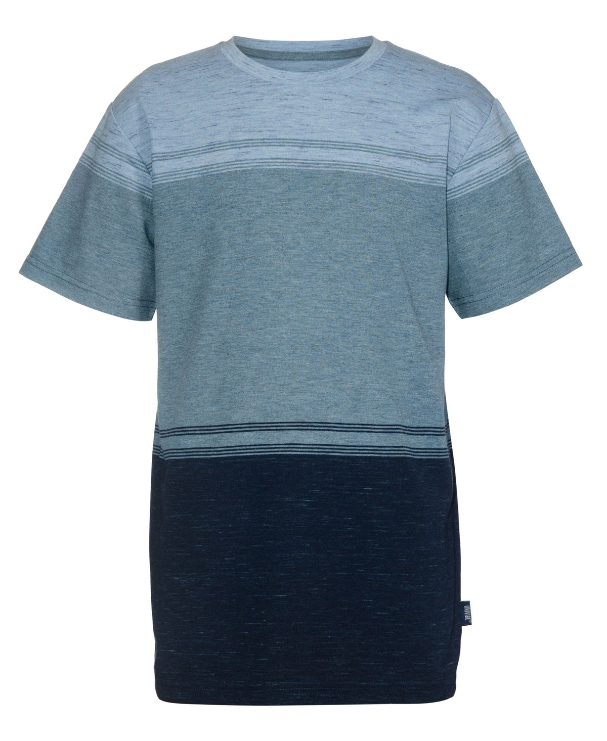 Univibe Big Boys Felipe Color Block Striped Jersey Crew T-Shirt