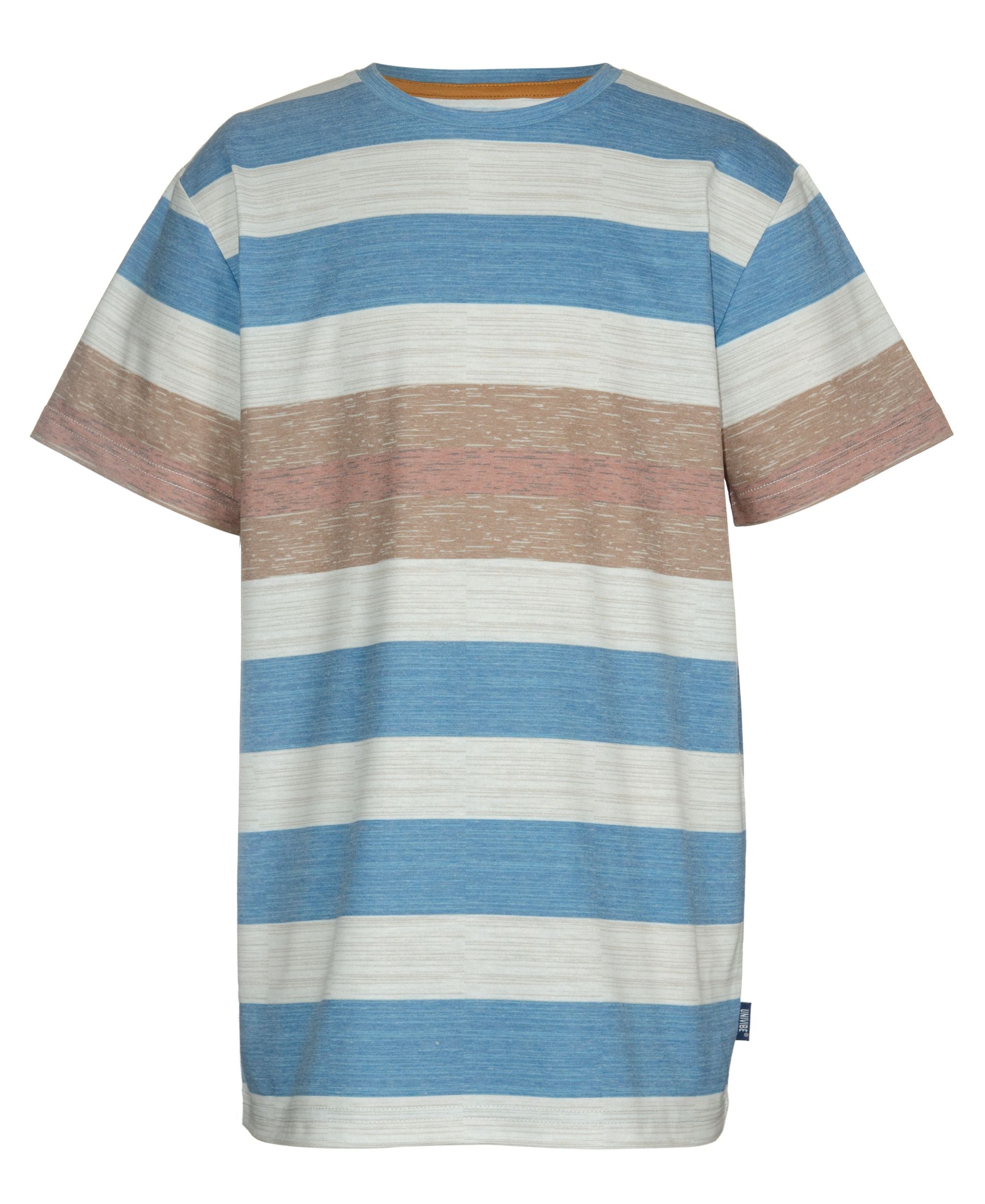 Univibe Big Boys Duval Striped Jersey Crew T-Shirt
