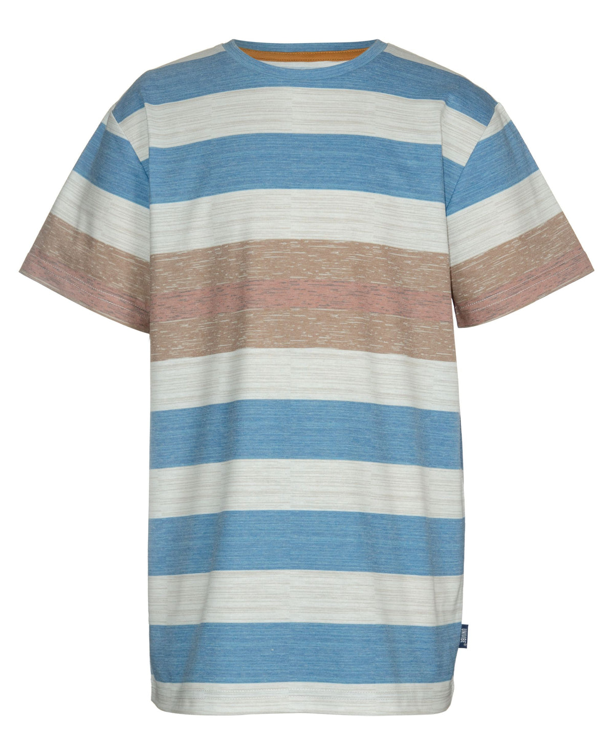 Univibe Big Boys Duval Striped Jersey Crew T-Shirt