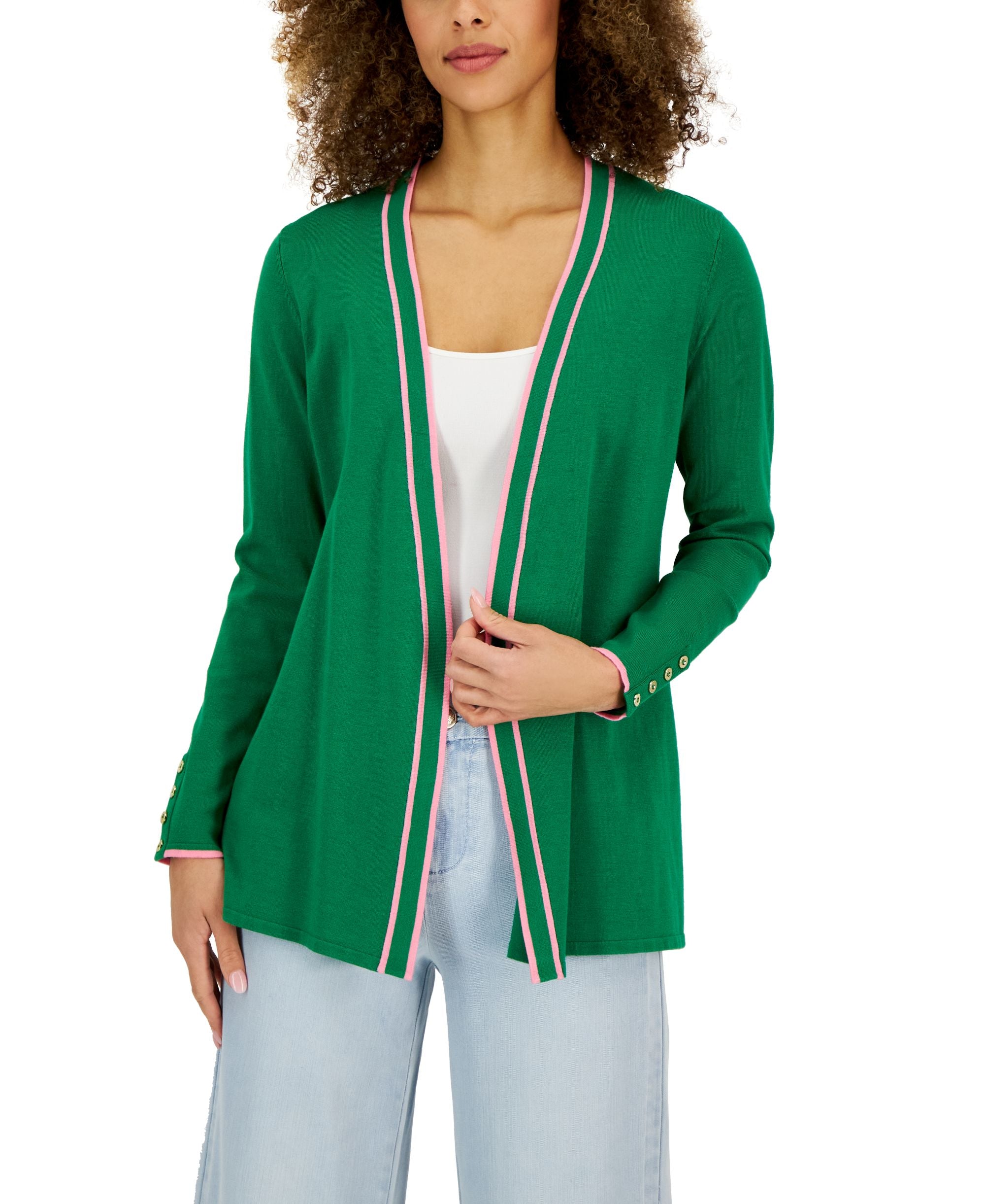 Charter Club Petite Completer Cardigan Sweater