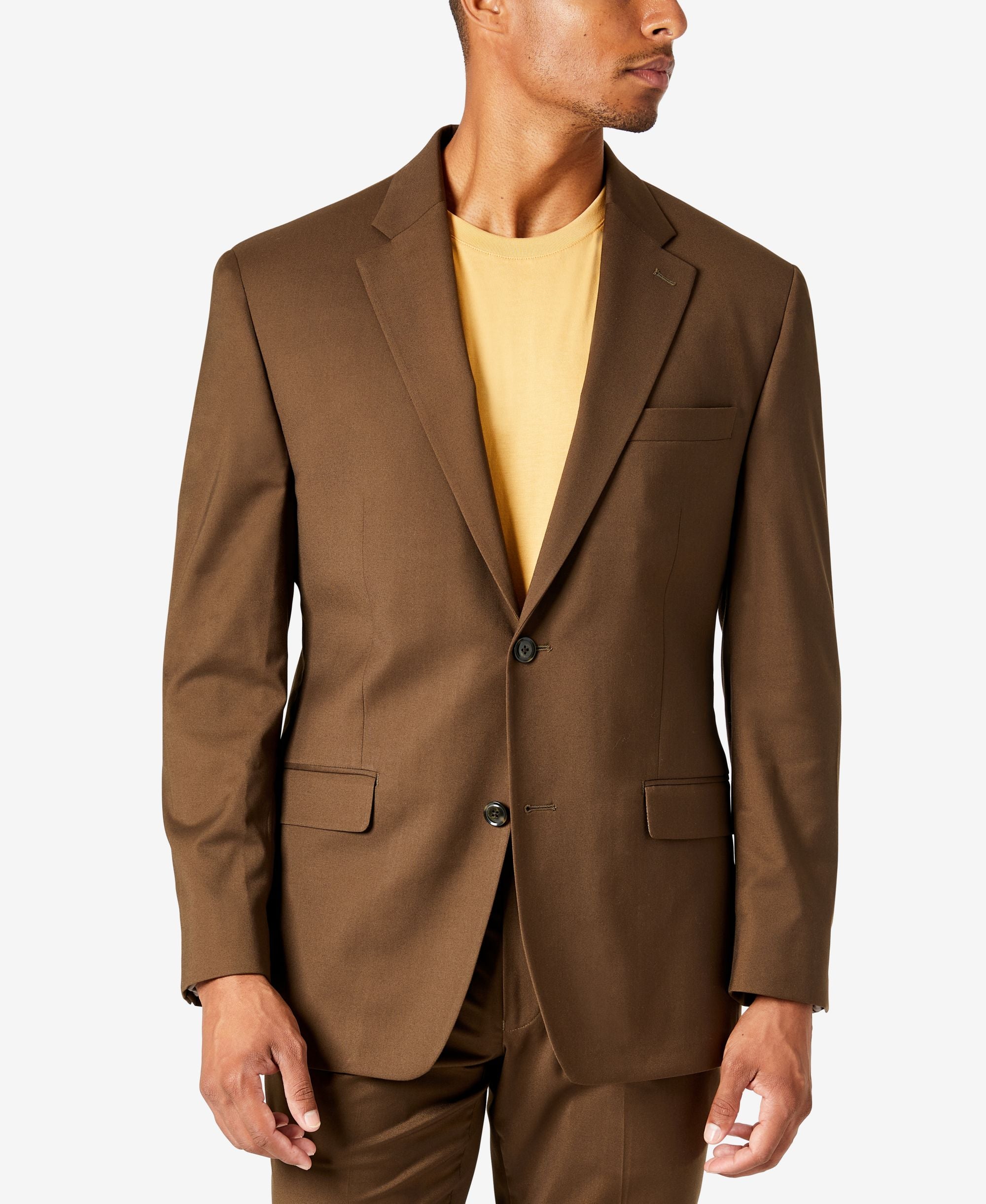 Men's Classic-Fit UltraFlex Stretch Flat Front Suit Pants