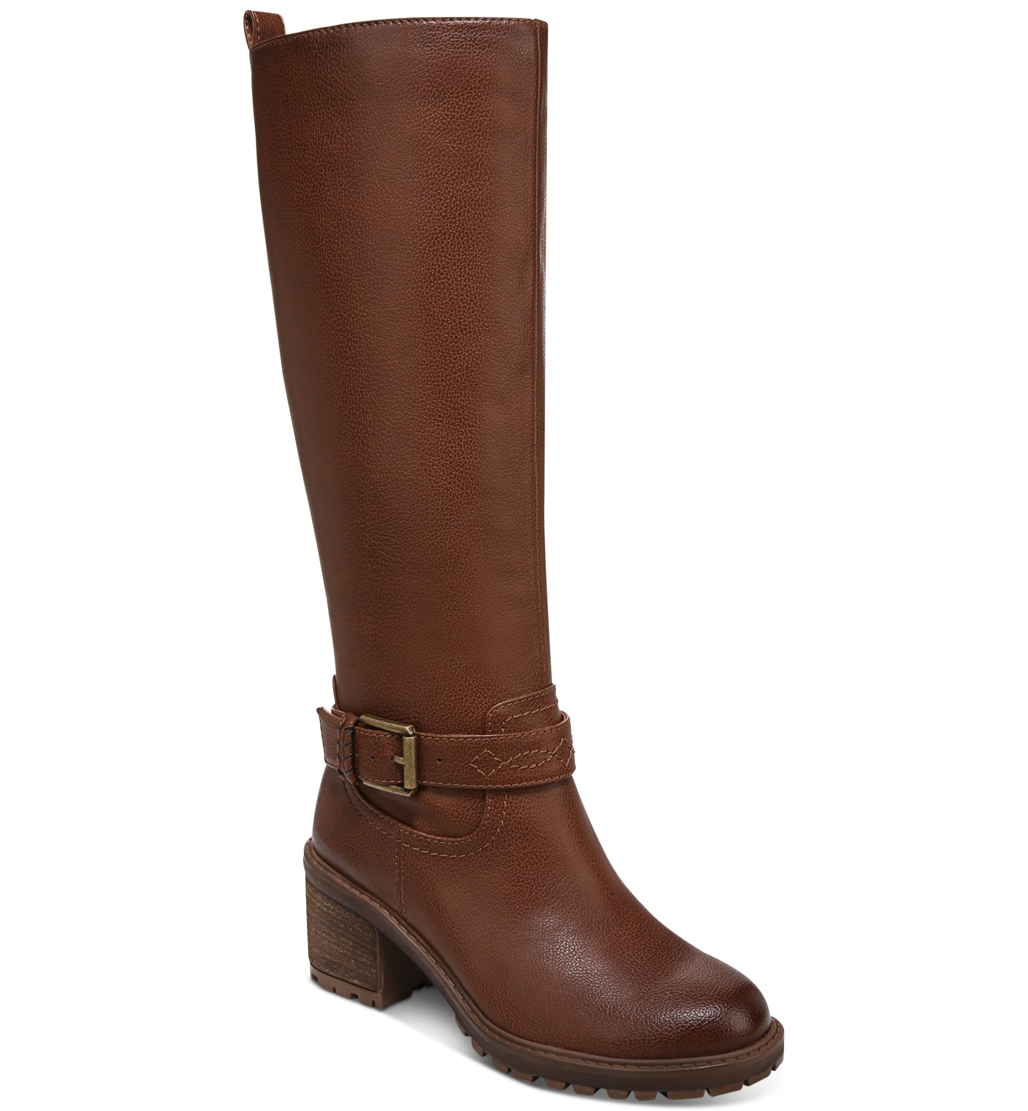 Women's Georgia Block-Heel Lug-Riding Boots