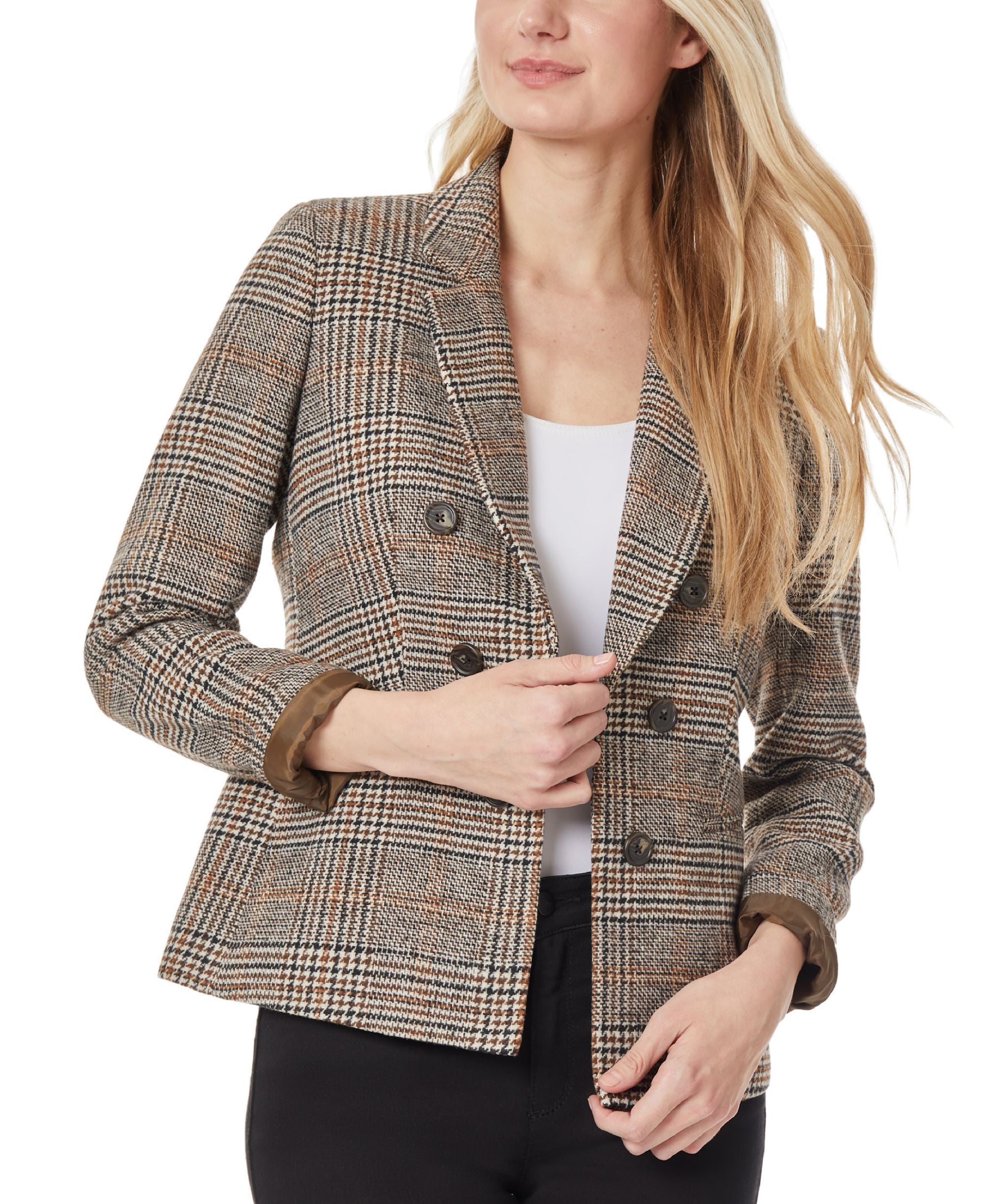 Women's Faux Double Breasted Jacket