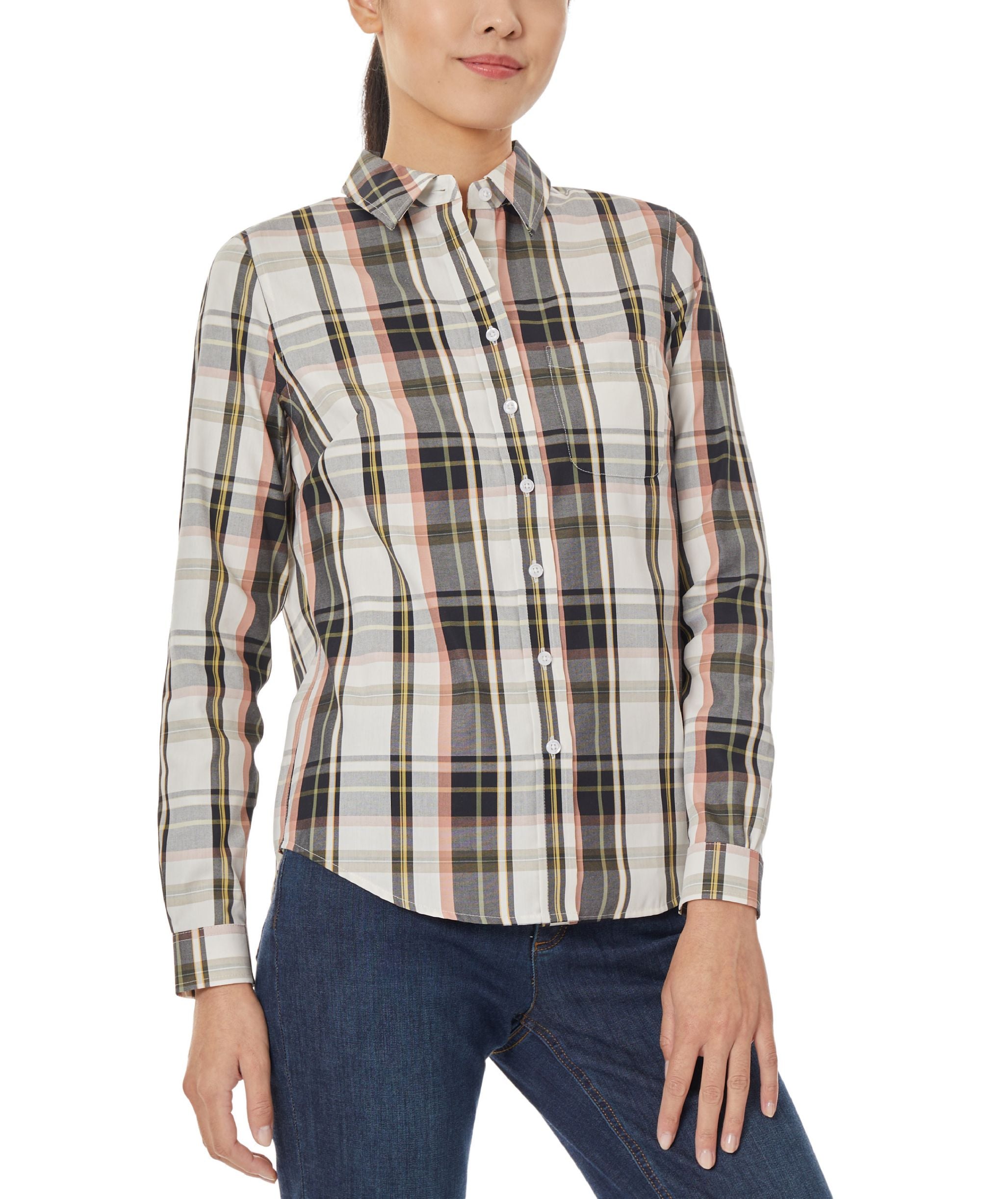 Women's Easy Care Button Down Blouse