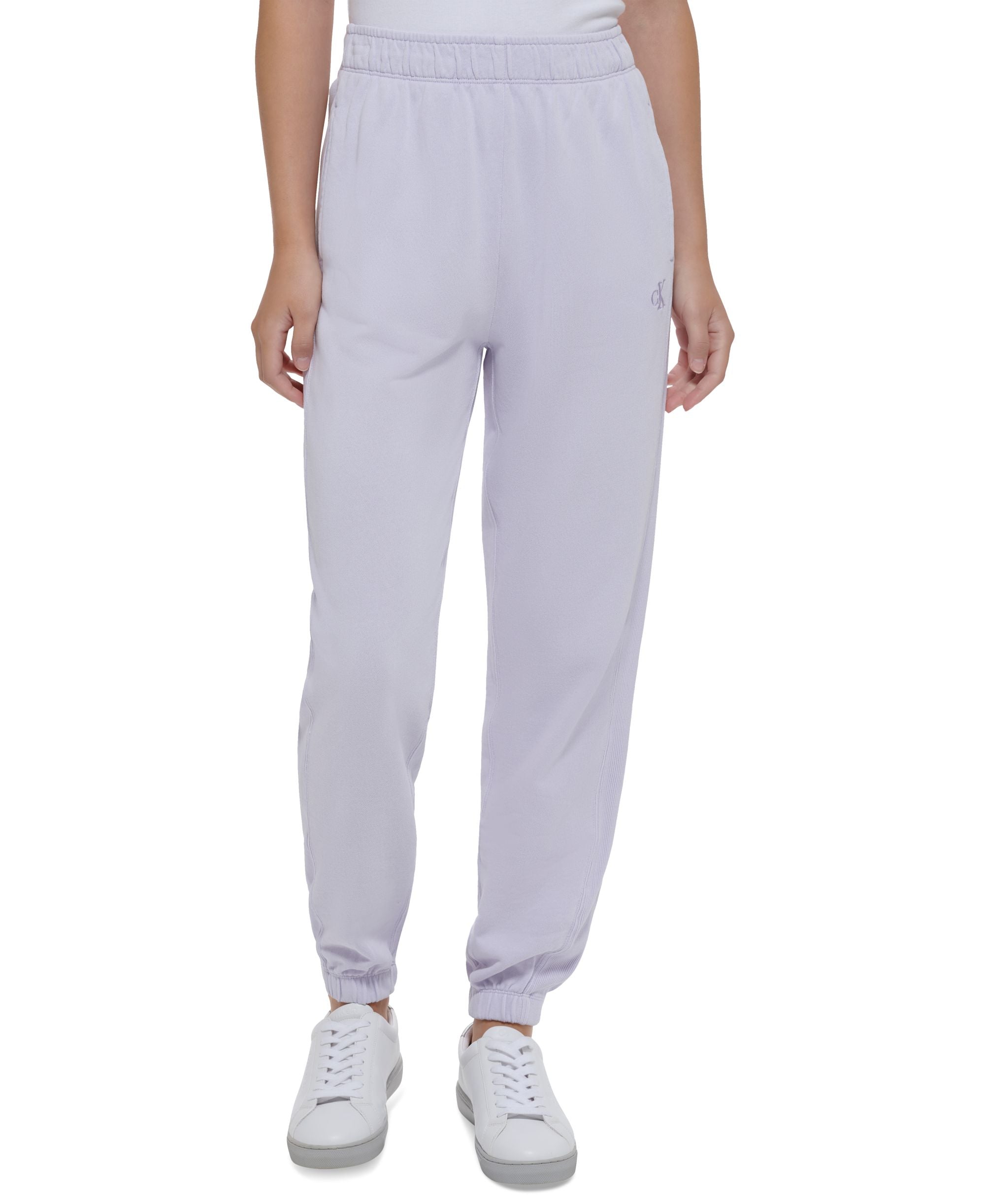 Women's Cotton High-Rise Jogger Pants