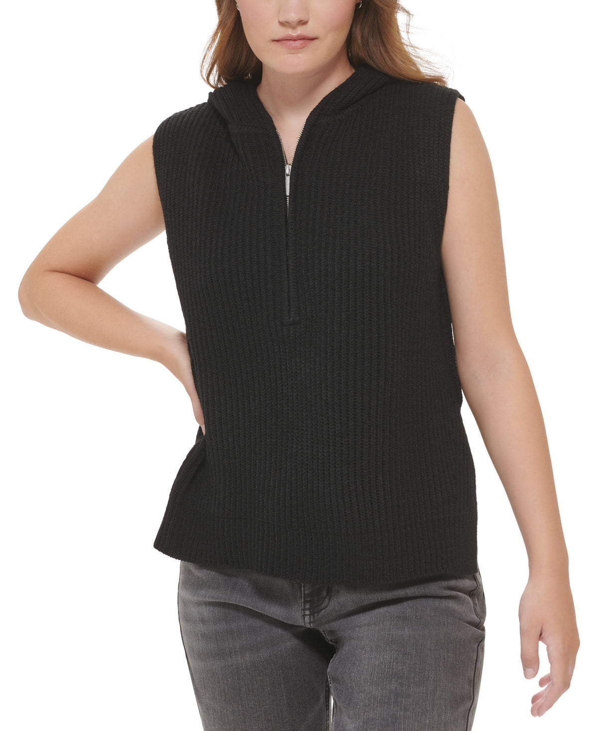 Women's Ribbed Sleeveless Top
