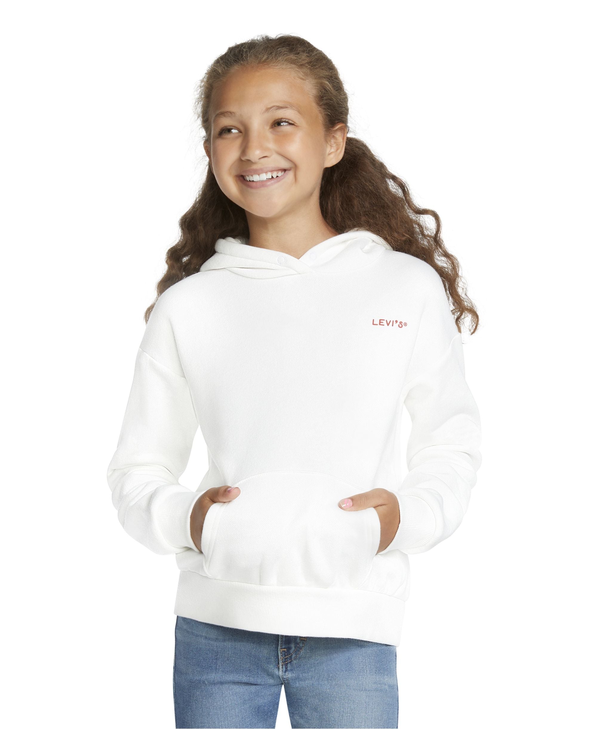 Levis Big Girls Pullover Hoodie