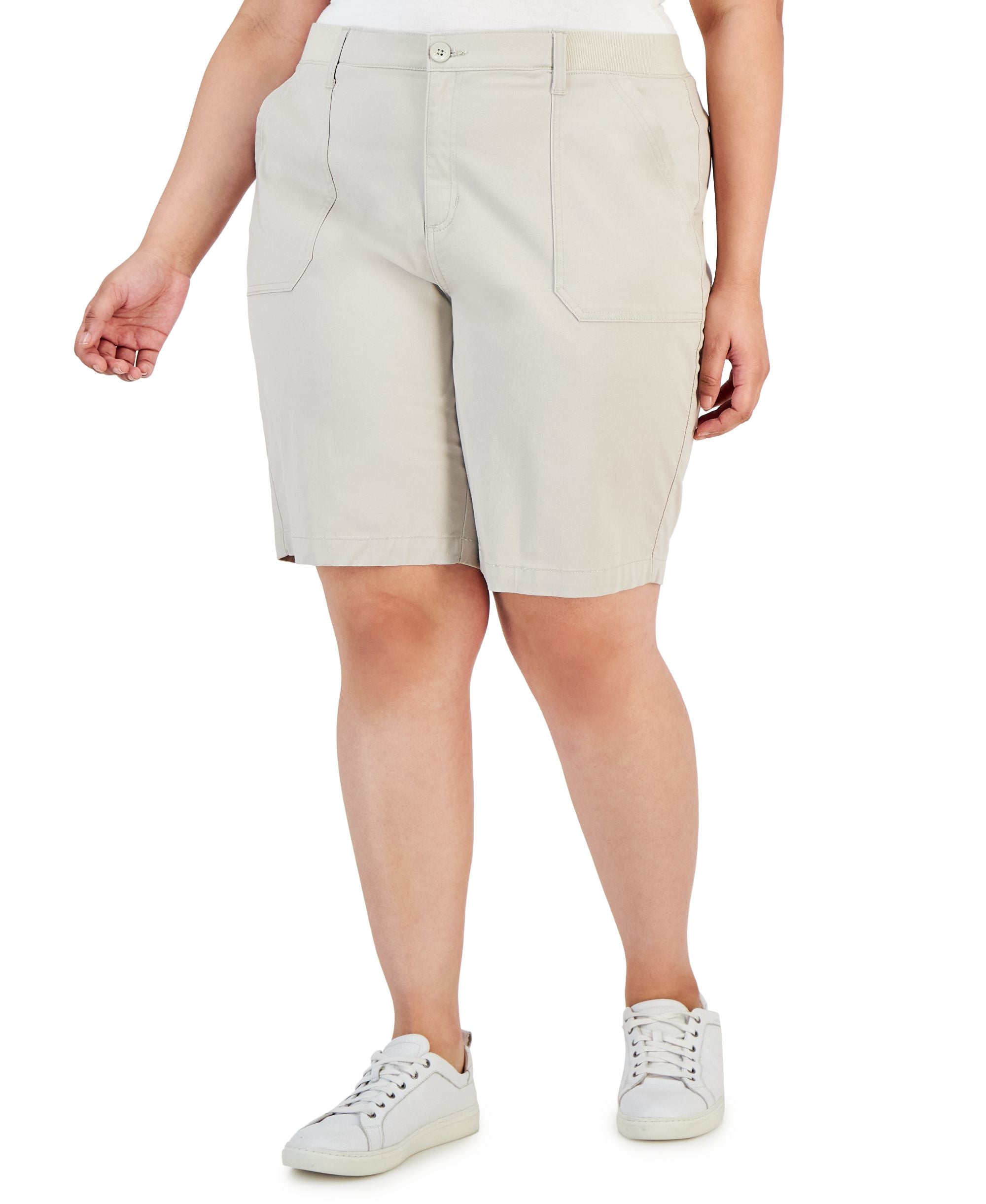 Karen Scott Plus Size Bermuda Shorts
