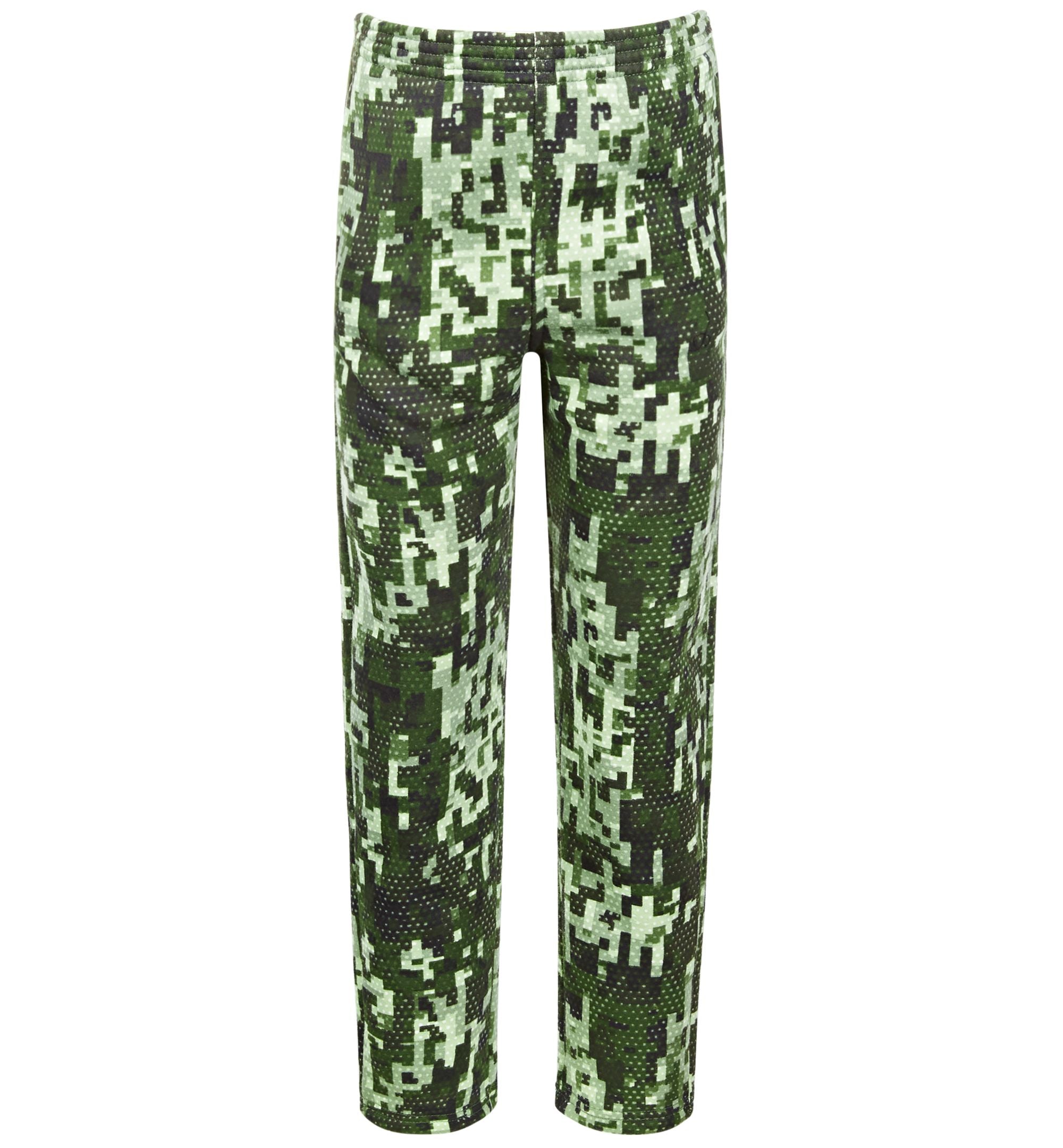 ID Ideology Toddler Little Boys Pixel Camo All Over Print Fleece Sweatpants