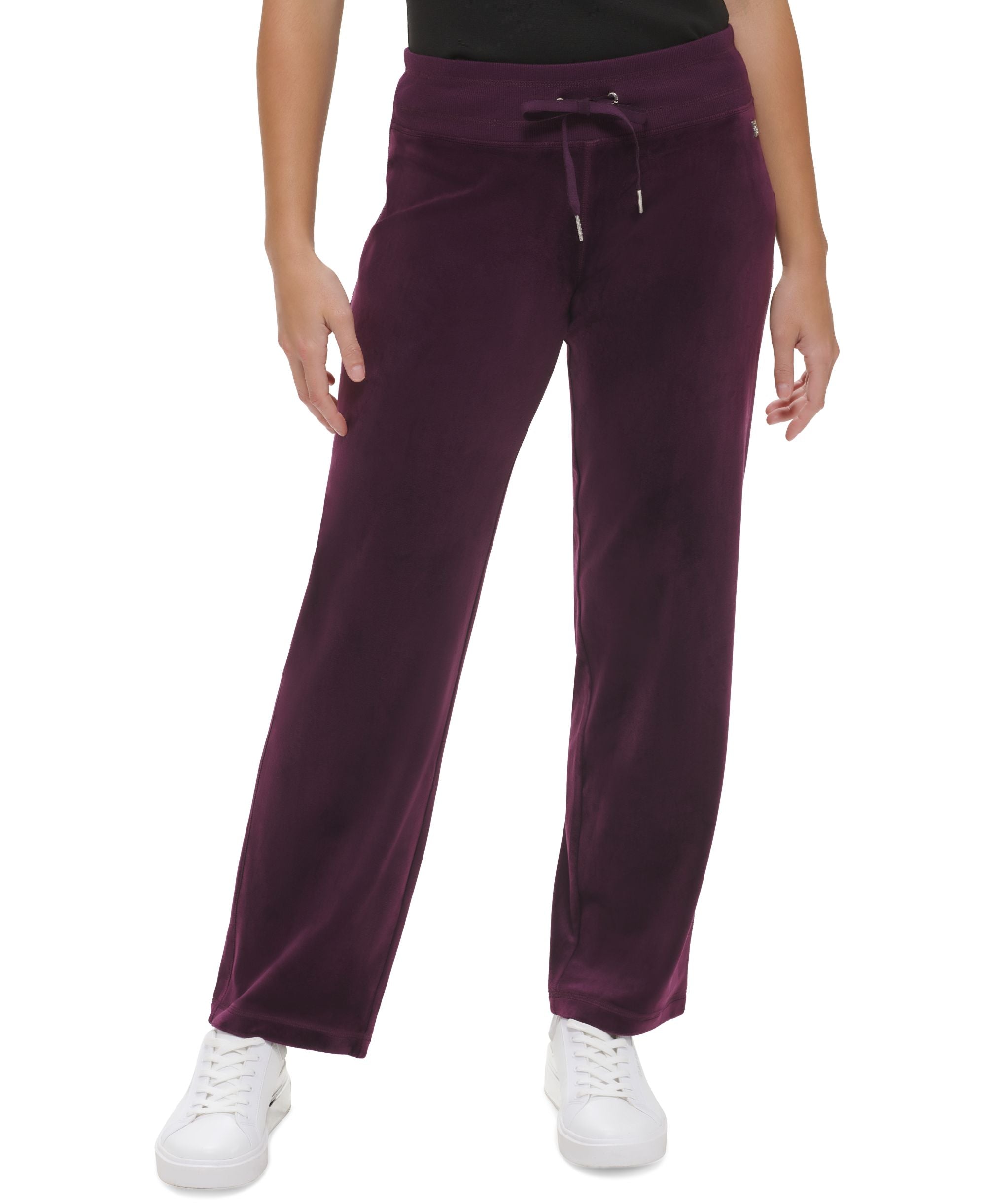 Women's Wide Leg Velour Pants